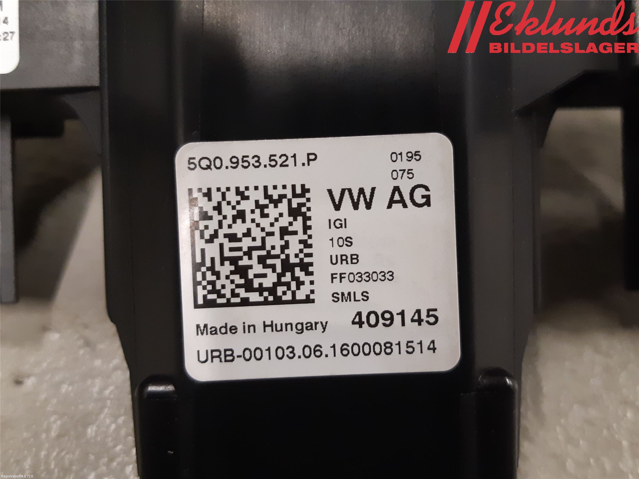 Volkswagen VW GOLF / E-GOLF VII 13-20 Spakcentral