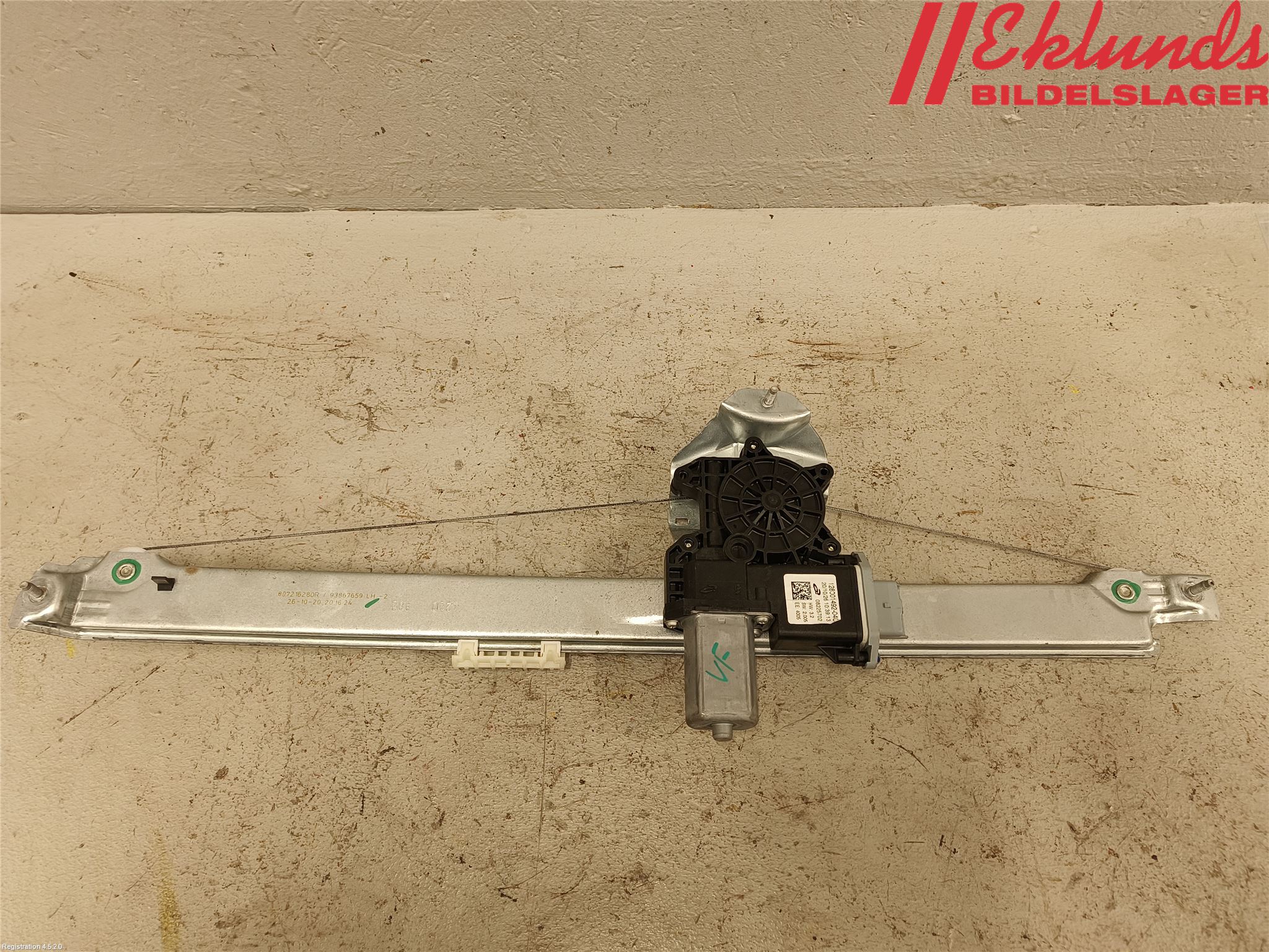 Renault TRAFIC/E-TECH 15- Fönsterhiss El Kompl