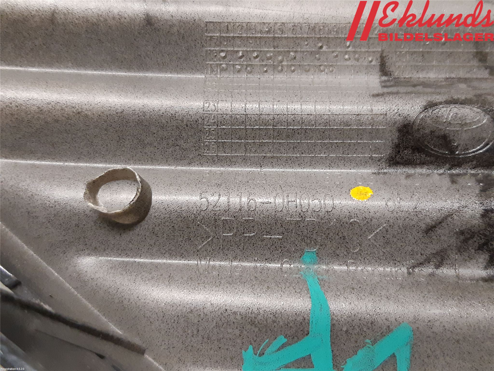 Toyota AYGO 15-21 Stöt Utfyllnad-List-Grill