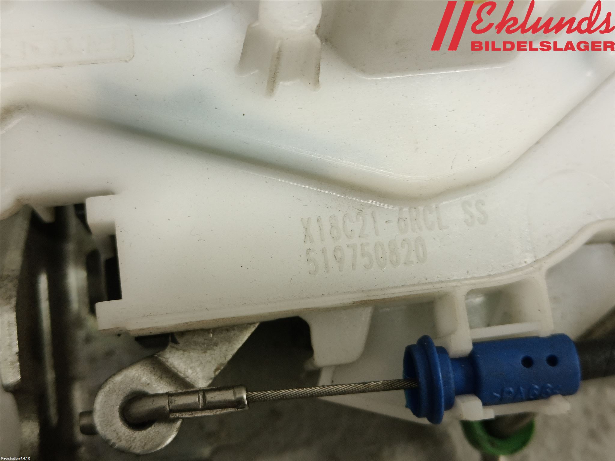 Fiat DOBLO CARGO Låskista-Dörrlås