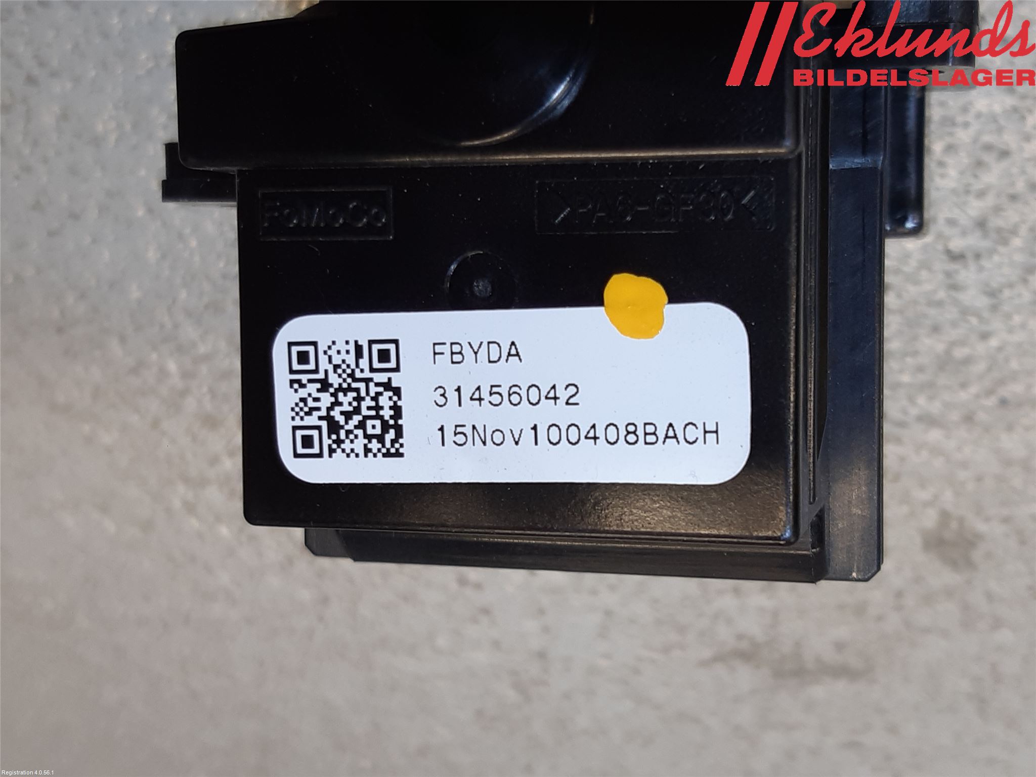 Volvo V40 12-19 Spak Torkar-Spolomk