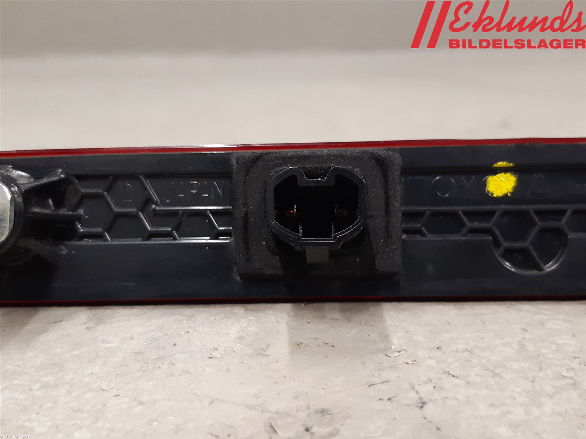 Toyota COROLLA 19- Bromsljus Bakruta