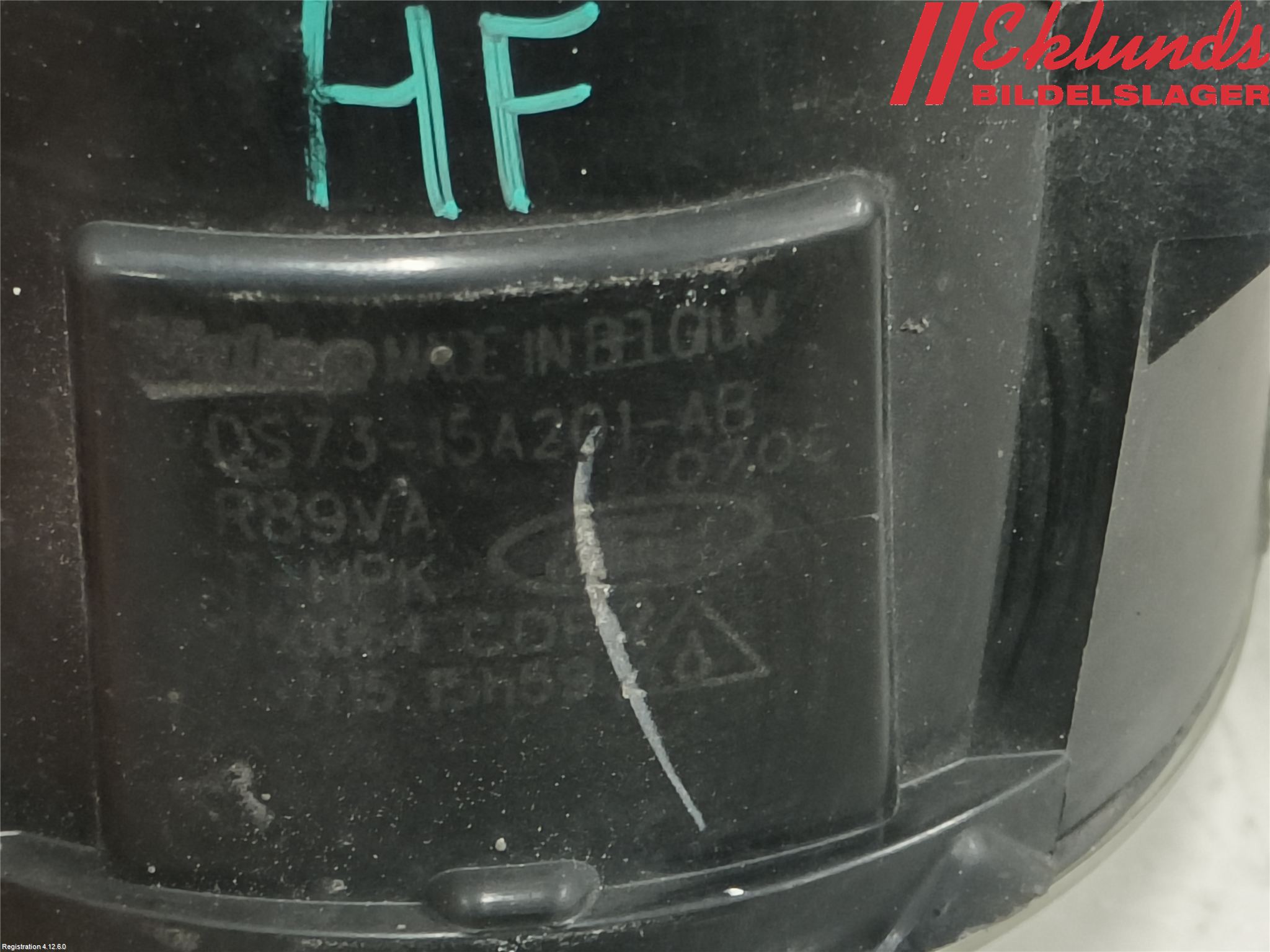 Ford MONDEO 15-22 Dimljus-Varselljus Fram