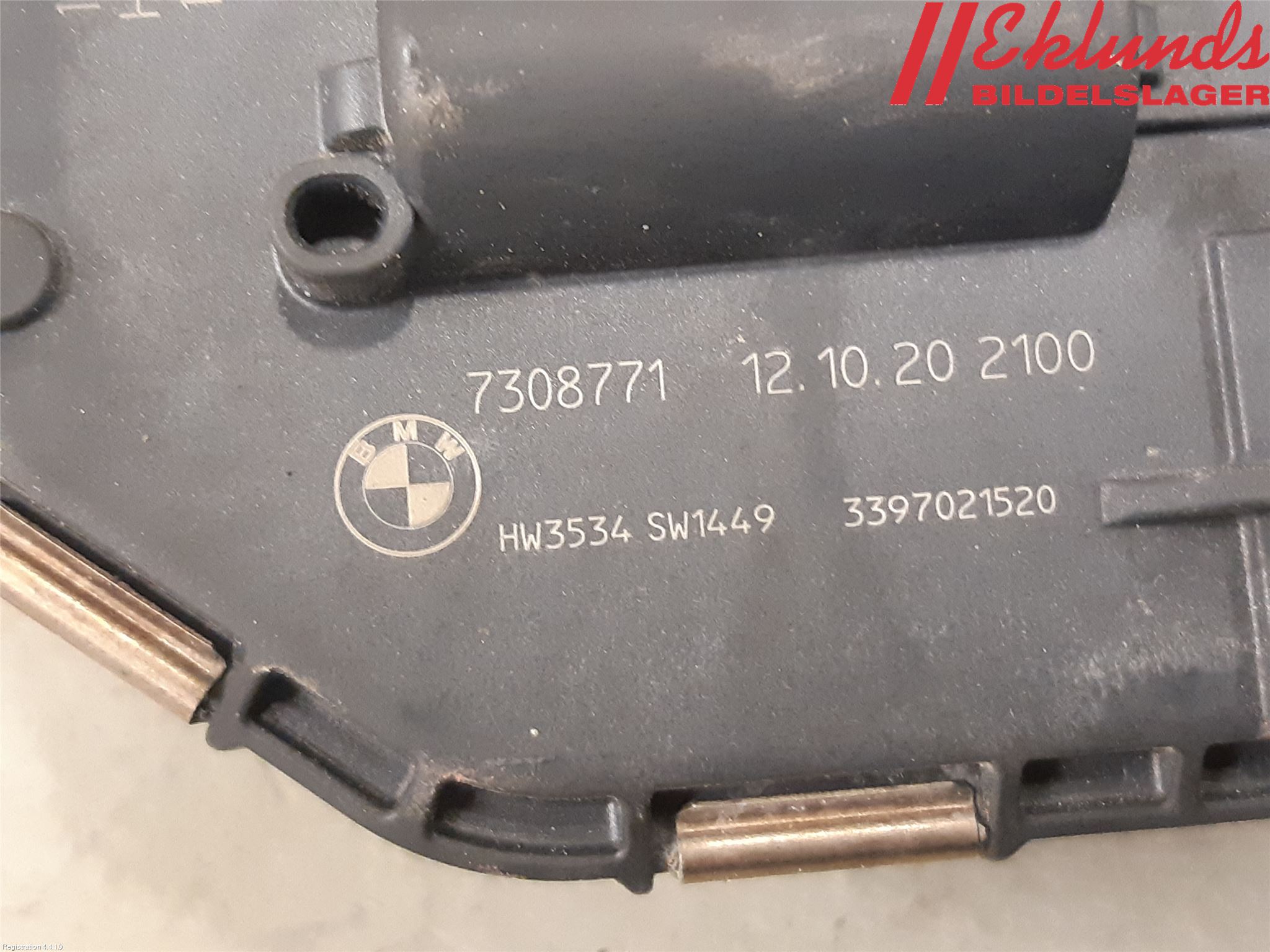 BMW 5 F10/F11/F18 09-17 Torkarmotor Vindruta