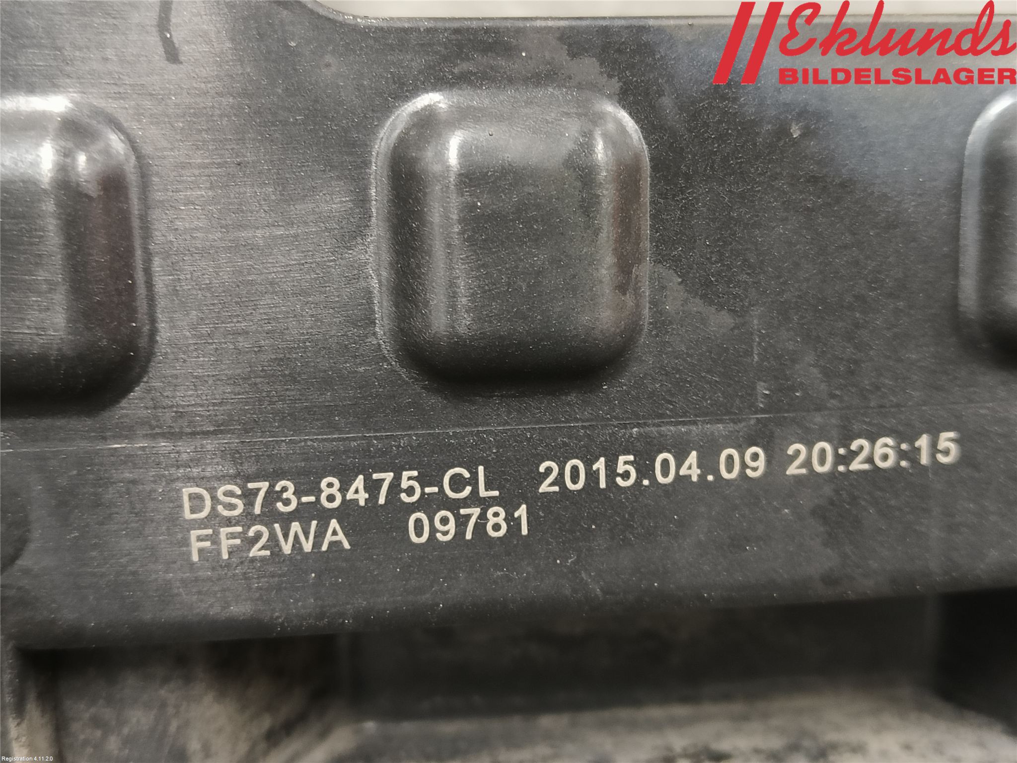 Ford MONDEO 15-22 Deflektor Plåt-Plast Kylning
