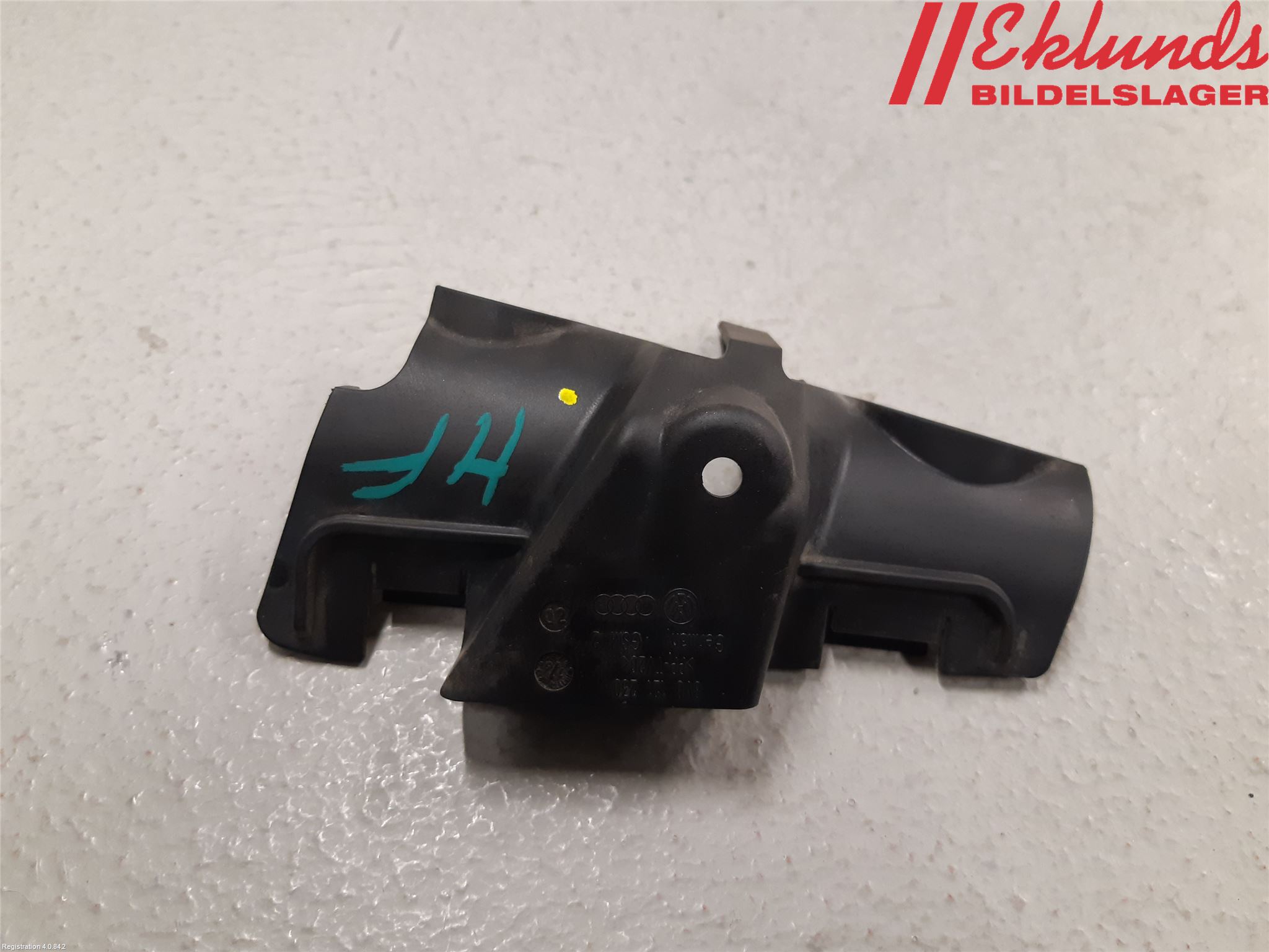 Audi A3/S3 8V 13-20 Deflektor Plåt-Plast Kylning