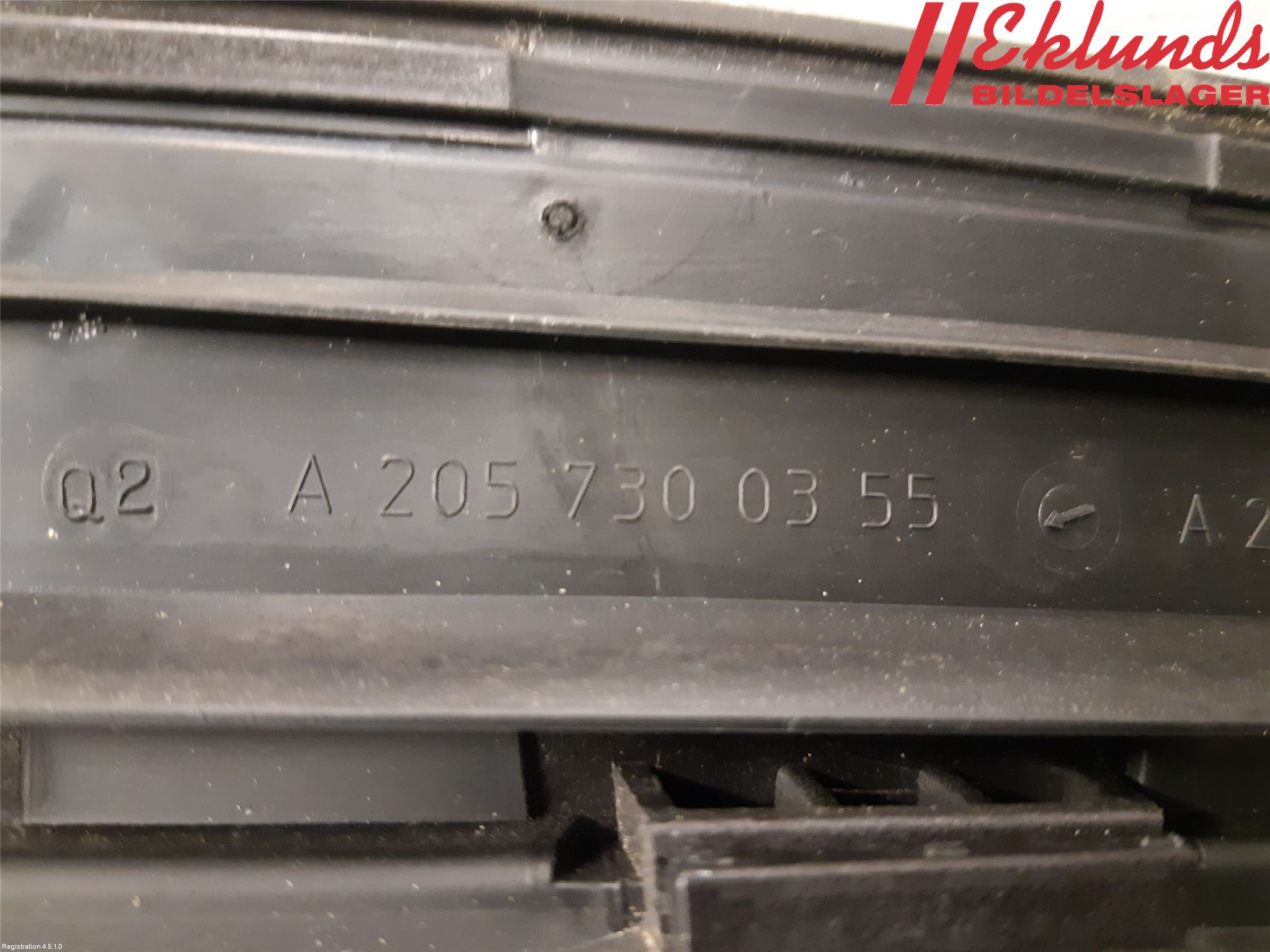 Mercedes-Benz MB C-KLASS (W205) 14-21 Dörruta Bak Lilla Hö