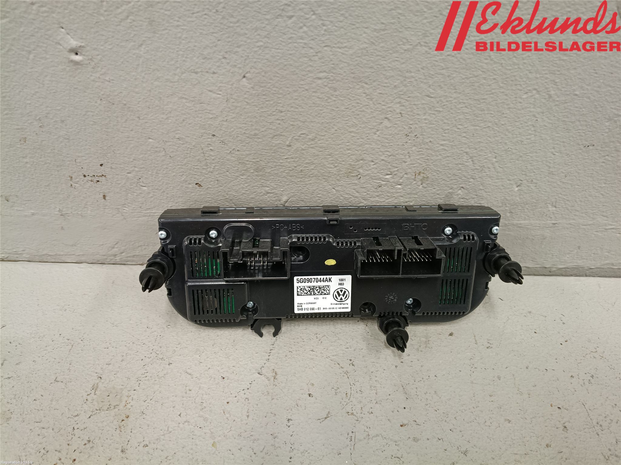Volkswagen VW PASSAT 15-19 Ac Styrenhet Ac Manöveren