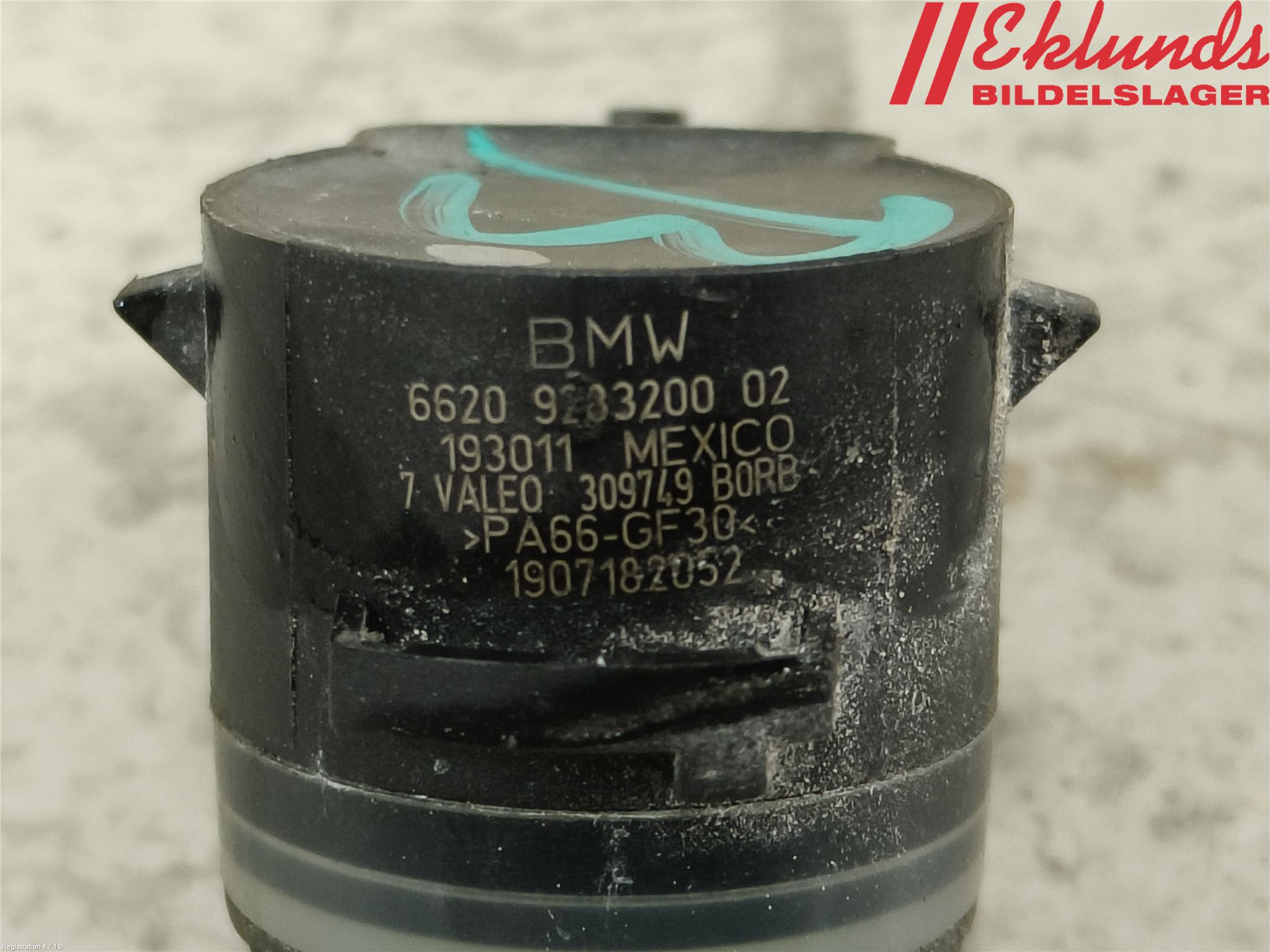 BMW X3 G01 18- Parkeringshjälp Backsensor