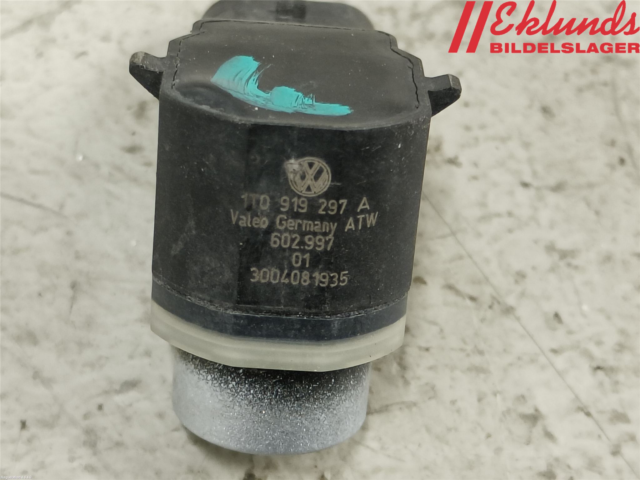 Volkswagen VW PASSAT CC 08-16 Parkeringshjälp Frontsensor