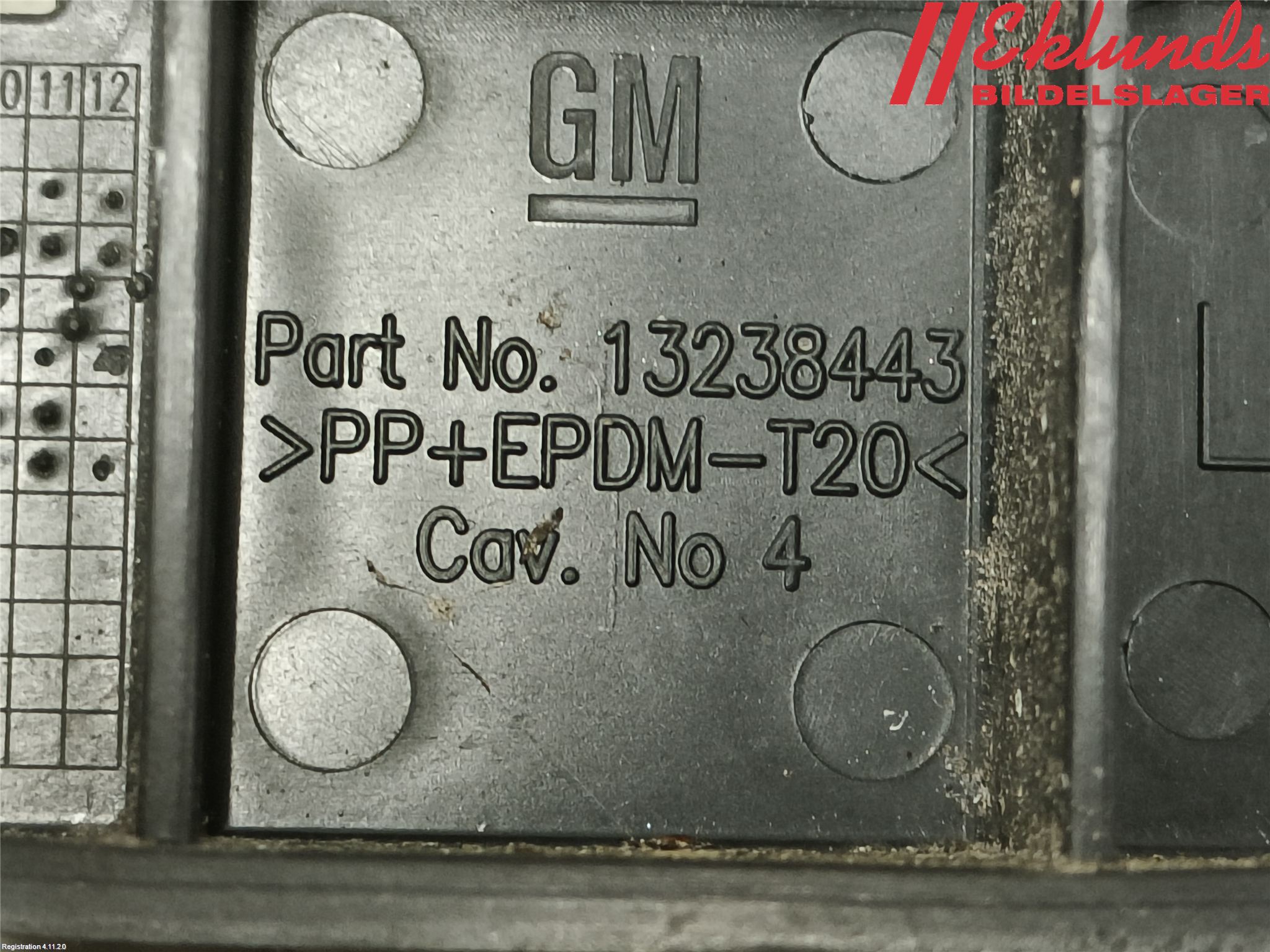 Opel INSIGNIA 09-16 Stötfångarfäste Fram Vä
