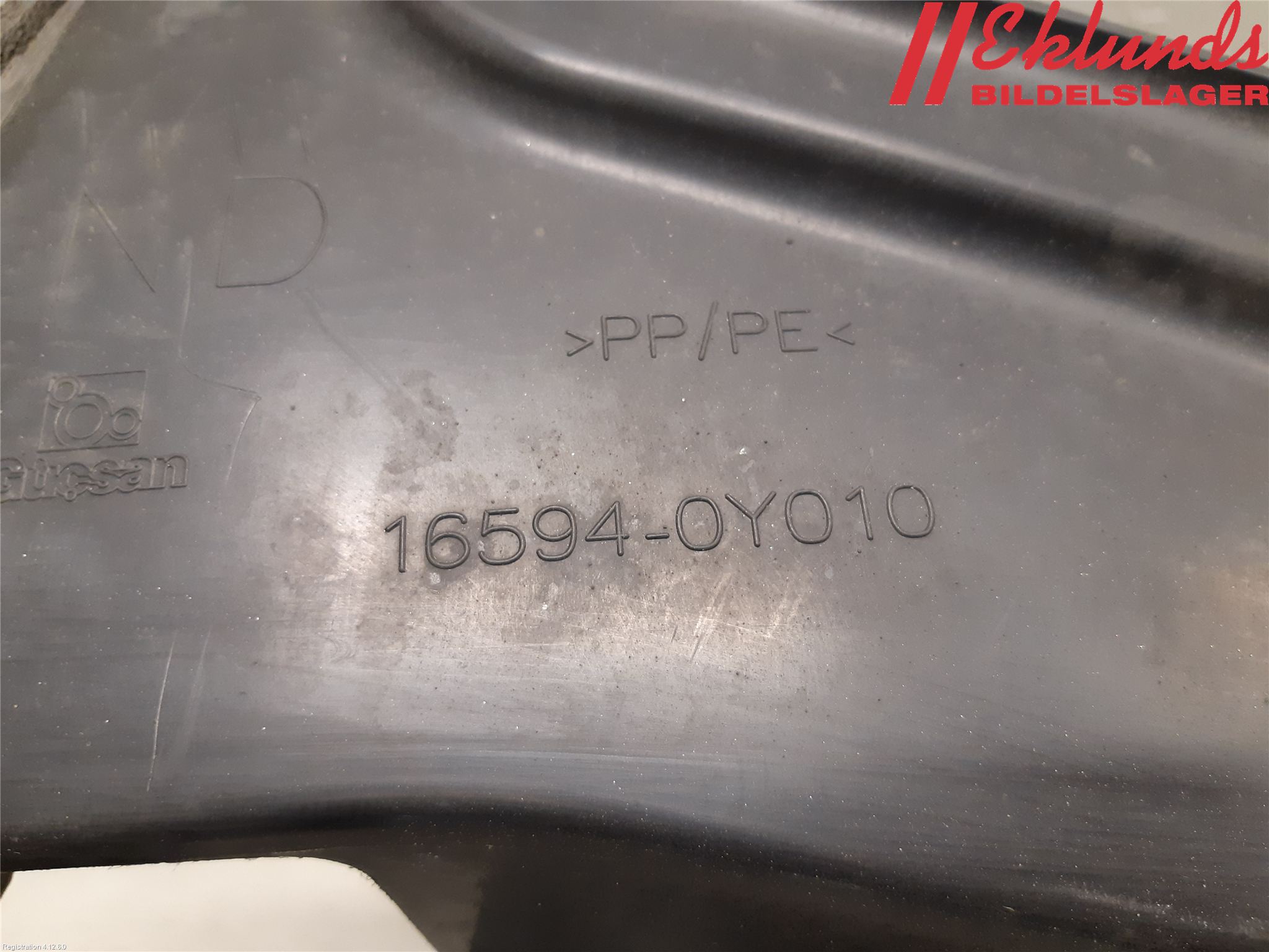 Toyota AURIS 13-19 Deflektor Plåt-Plast Kylning
