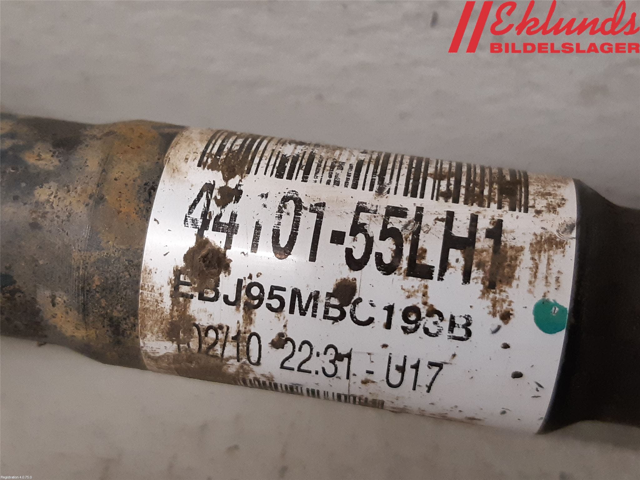 Suzuki SX4 10-13 Drivaxel Fram Höger