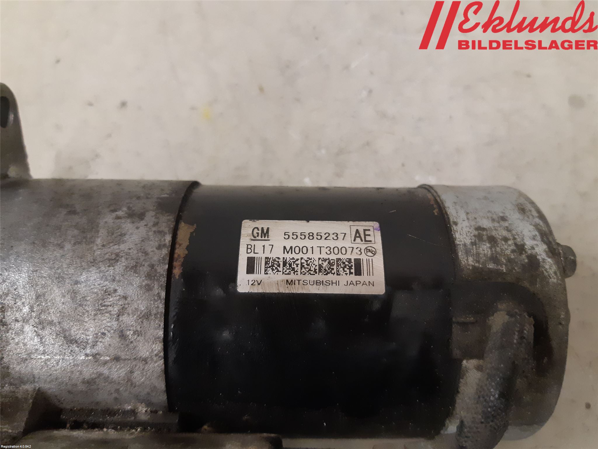 Opel ZAFIRA C 12-19 Startmotor Diesel