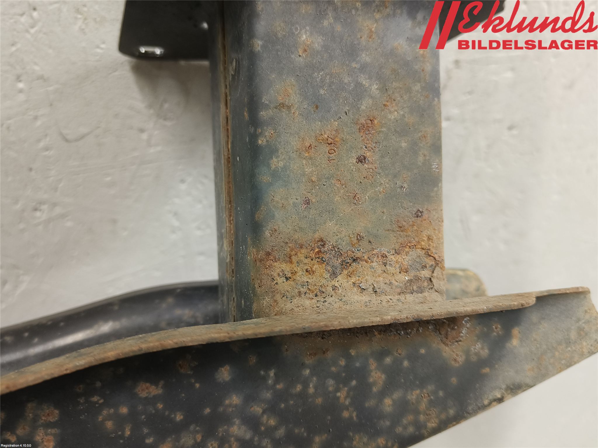 Volkswagen VW POLO 10-17 Stötfångarbalk Bak