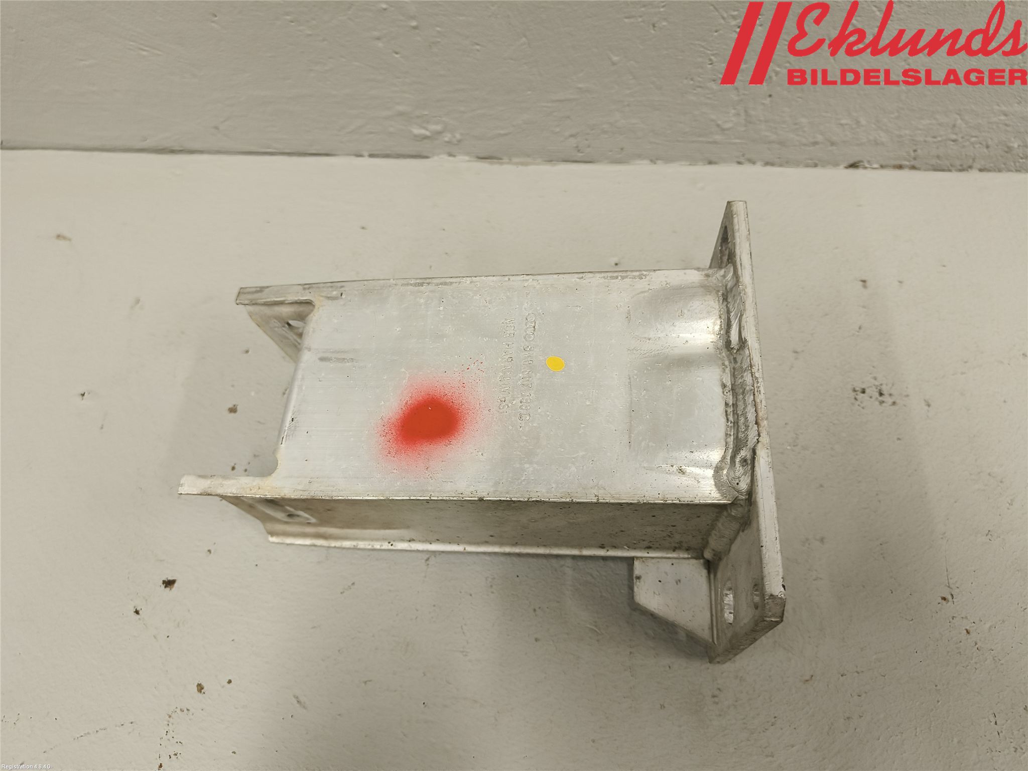 Audi A4/S4 08-11 Stötfångarbärjärn Fram