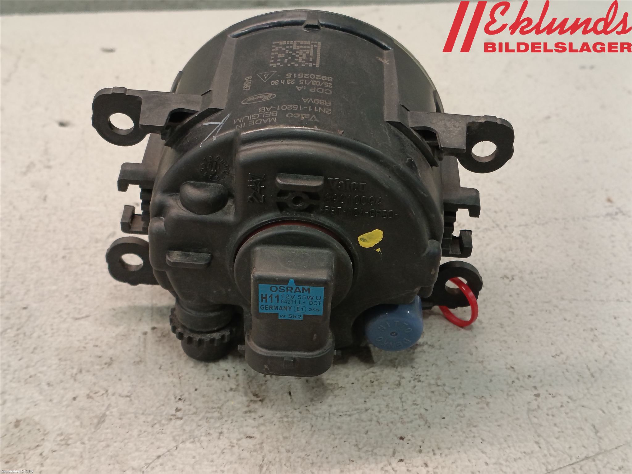 Ford GRAND C-MAX  11-14 Dimljus-Varselljus Fram