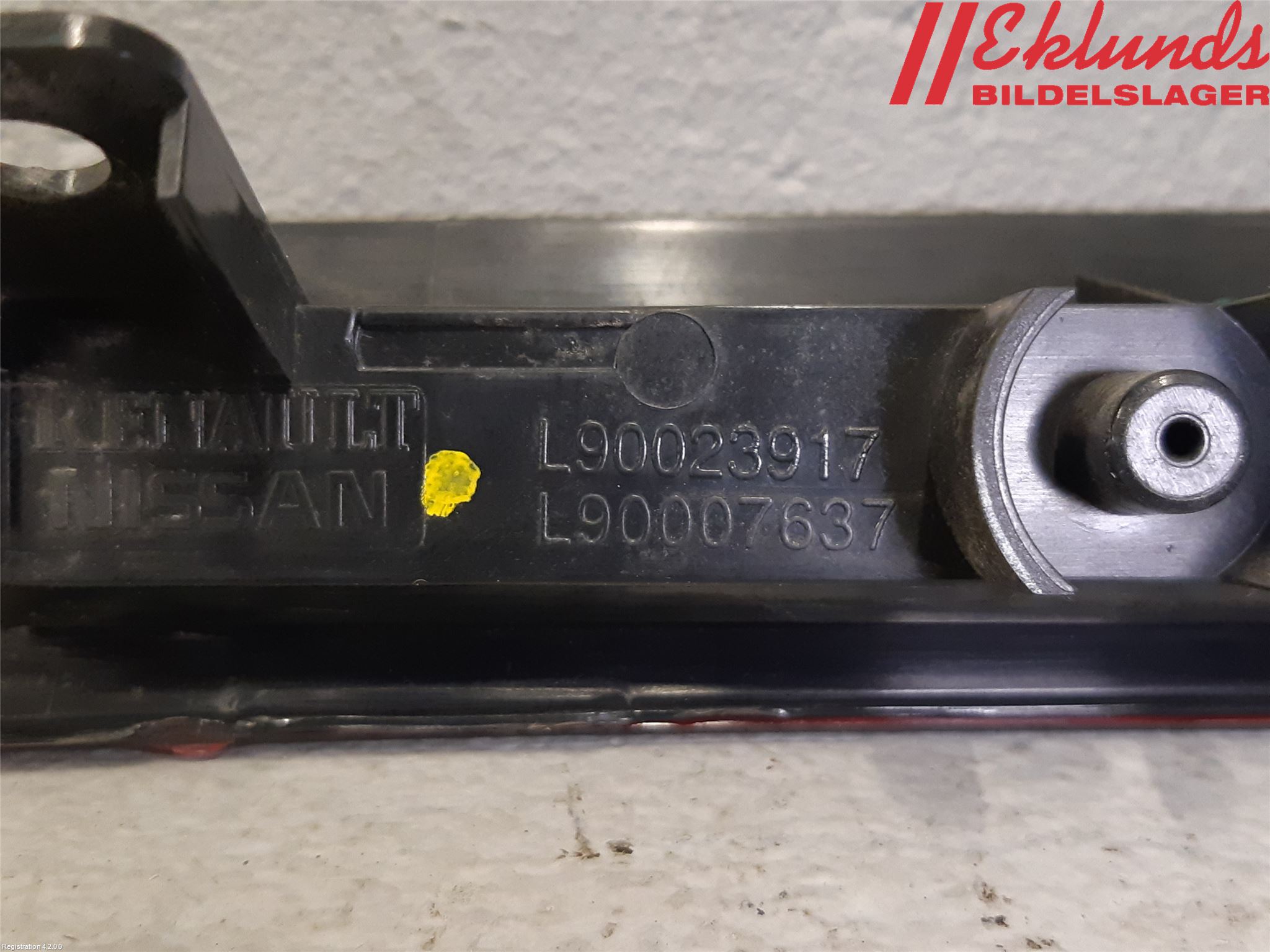 Renault CLIO IV 12-16 Bromsljus Bakruta