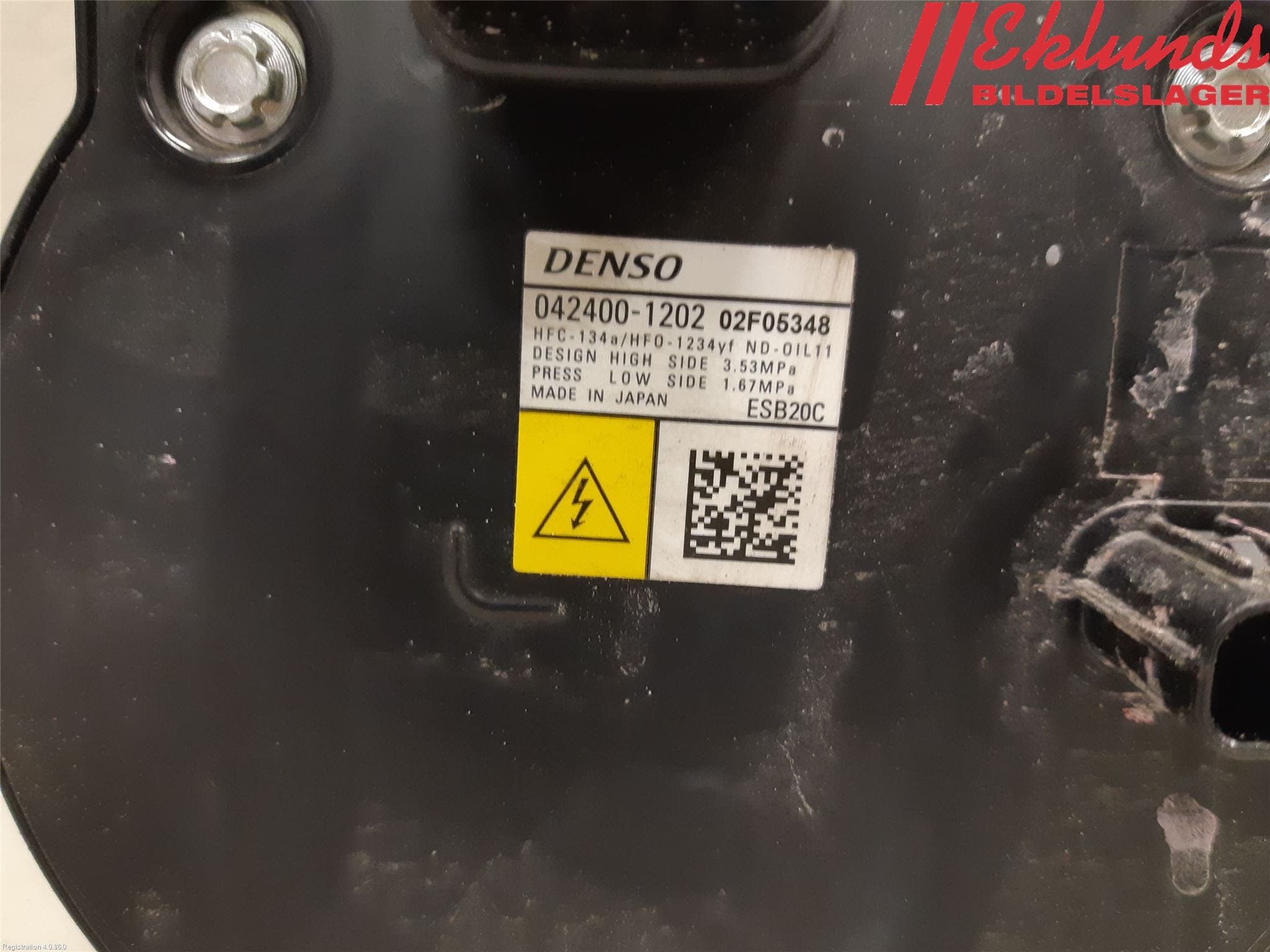 Toyota COROLLA 19- Ac Kompressor