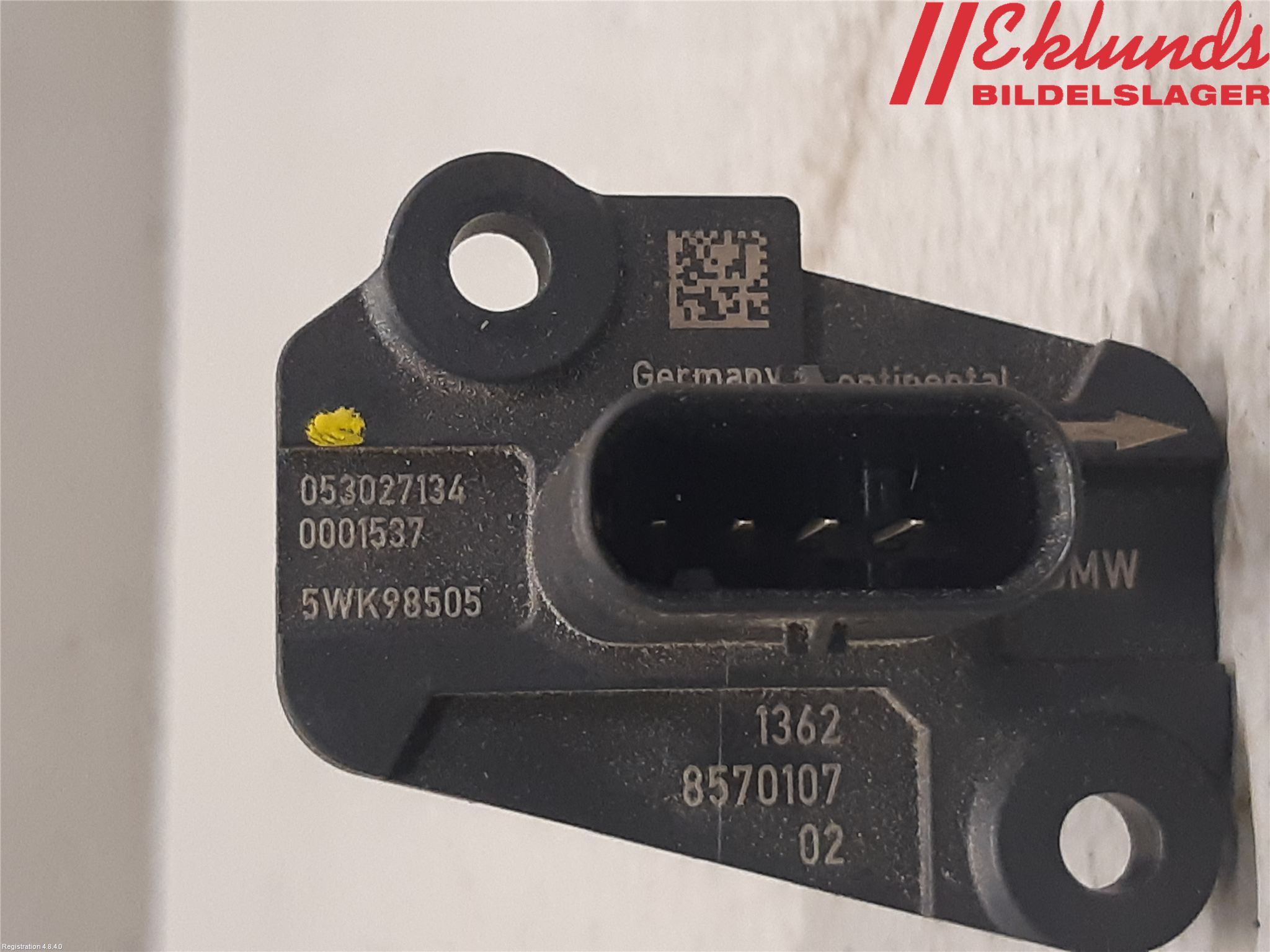 BMW X3 G01 18- Injluftmassamätare