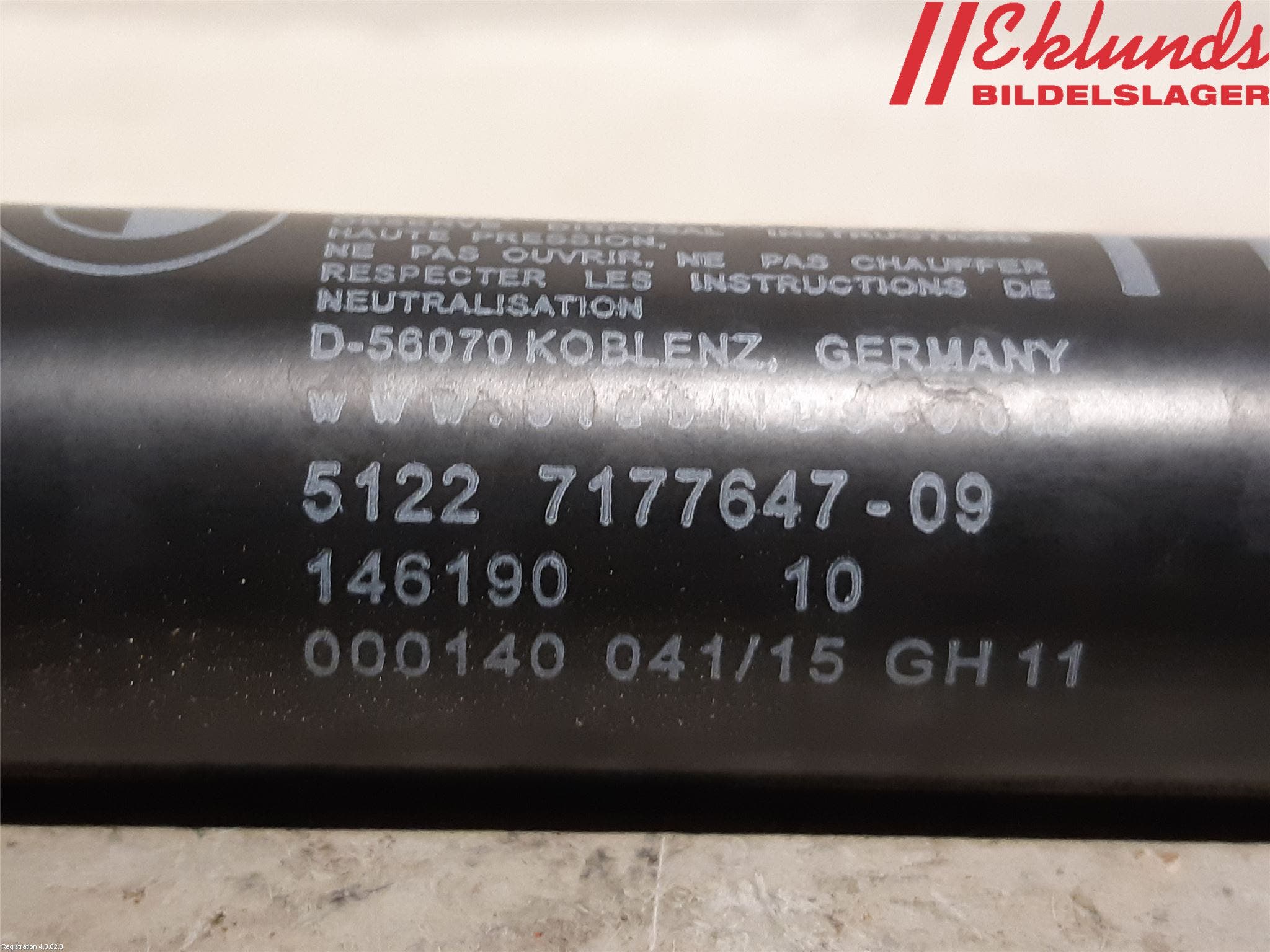 BMW 7 F01/02/03/04 09-15 Dörrstopp