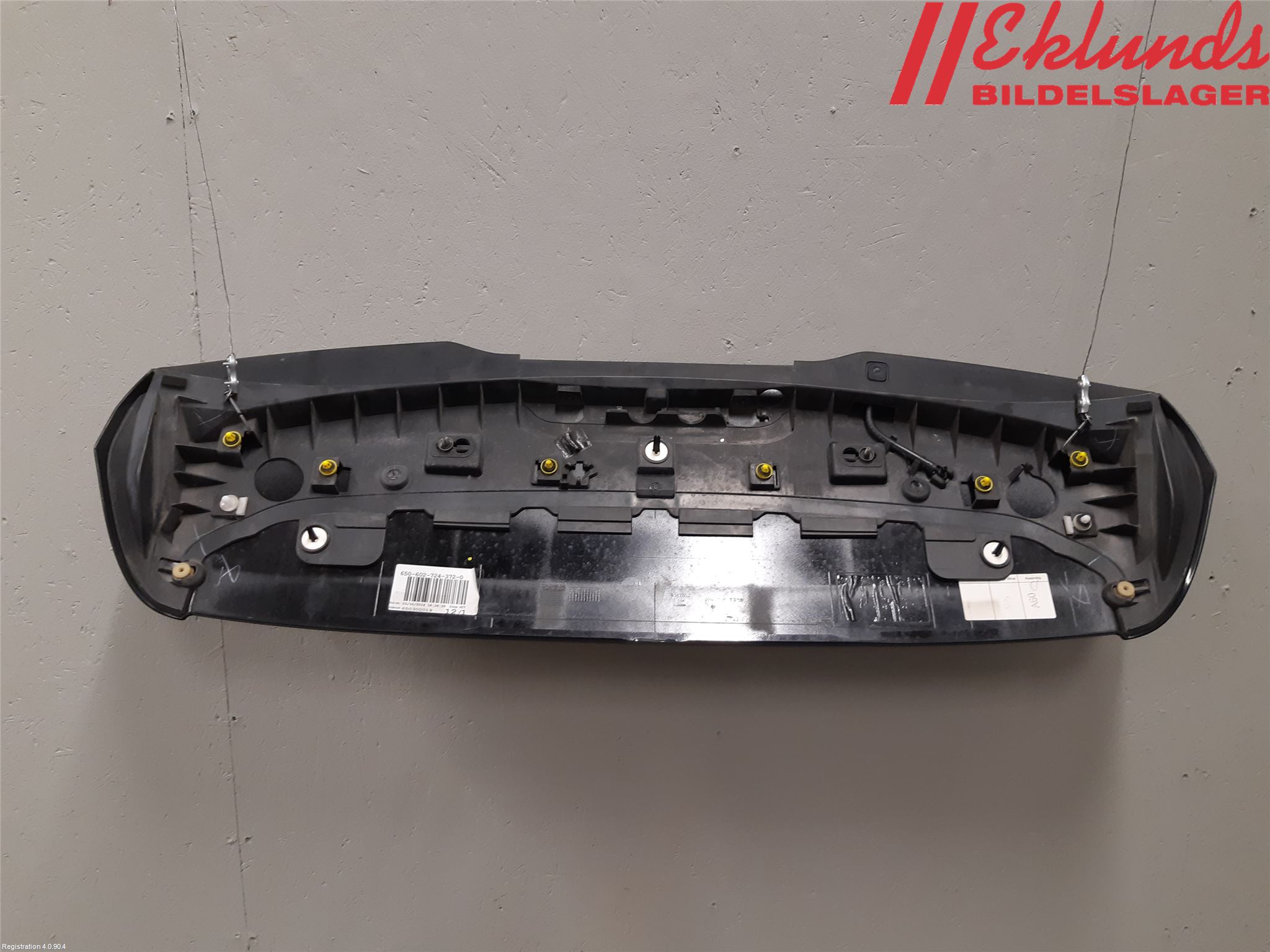 Volvo V40 12-19 Spoiler Baklucka