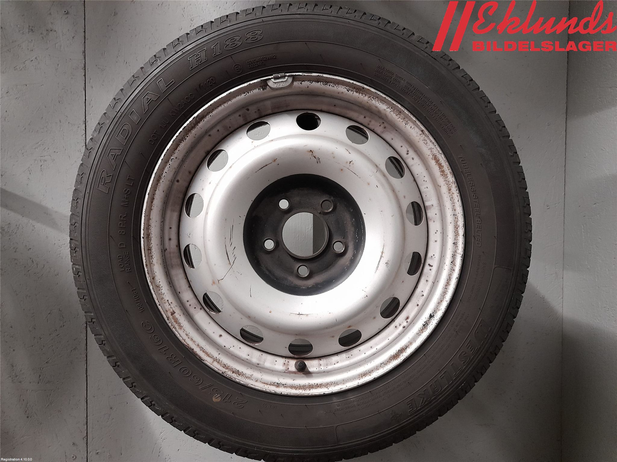 Peugeot EXPERT 07-14 Sommardäck Plåtfälg 4St