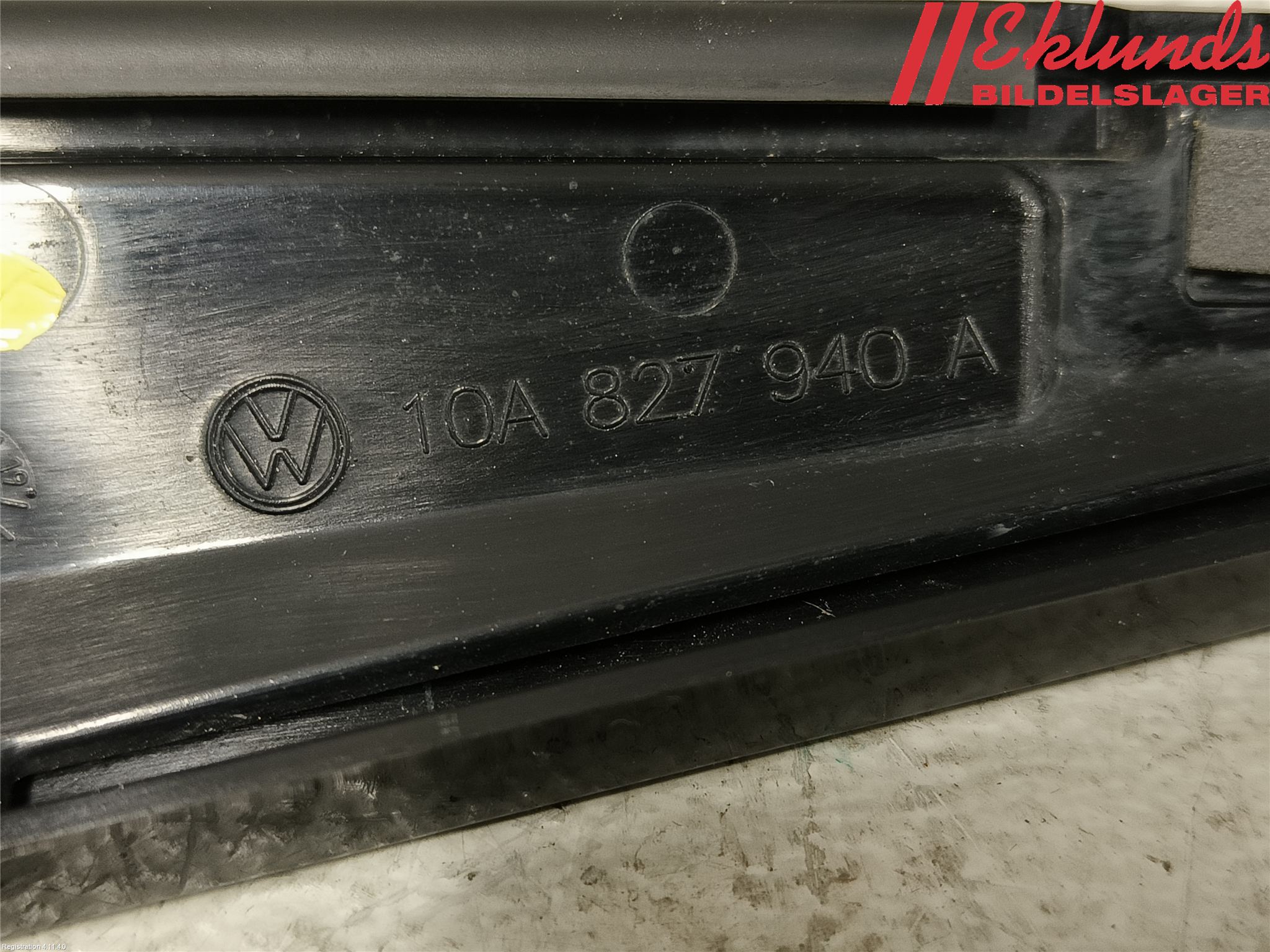 Volkswagen VW ID.3 21- List Bak-Baklucka