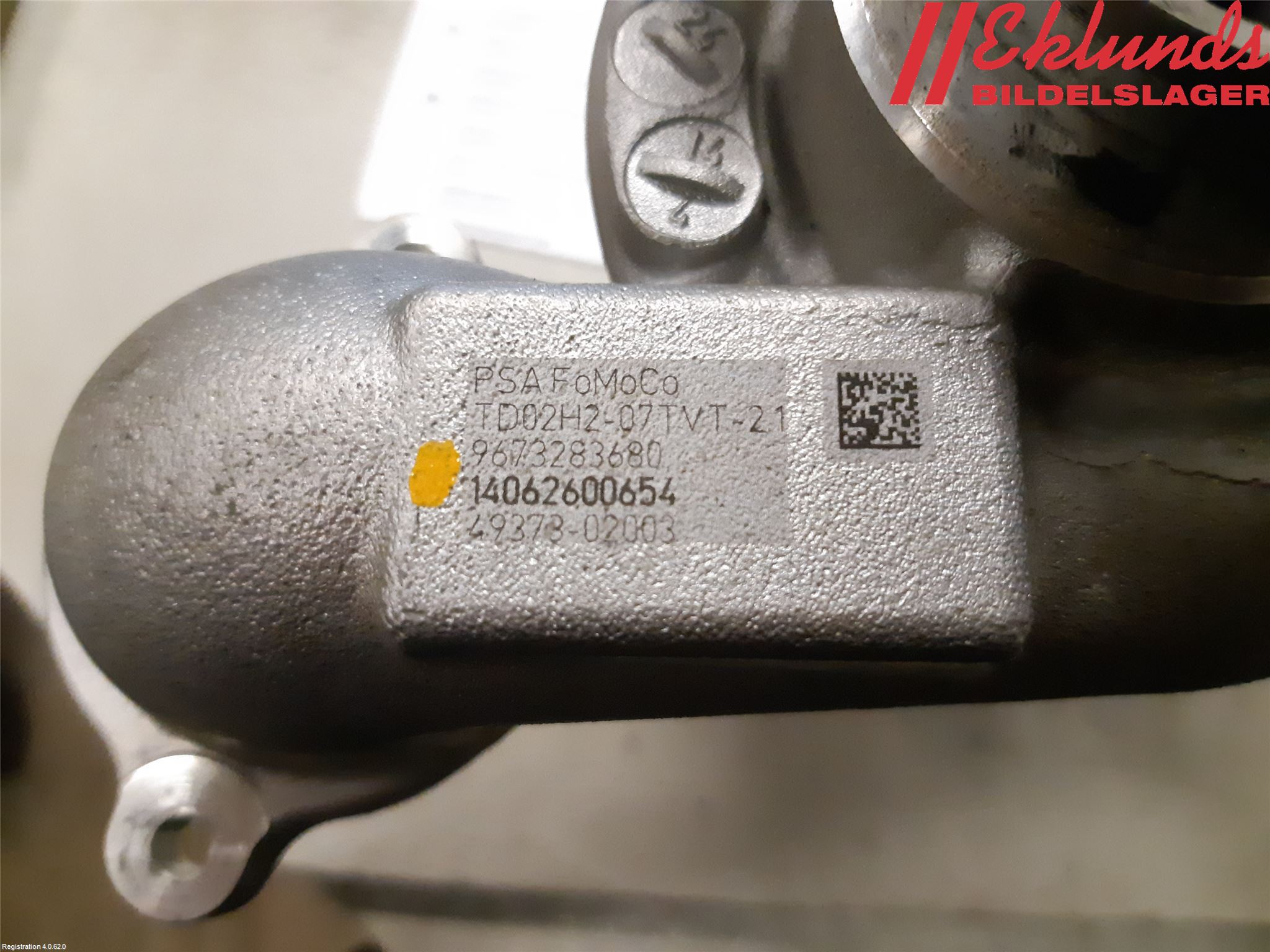 Citroen C4 CACTUS 14-20 Turboaggregat