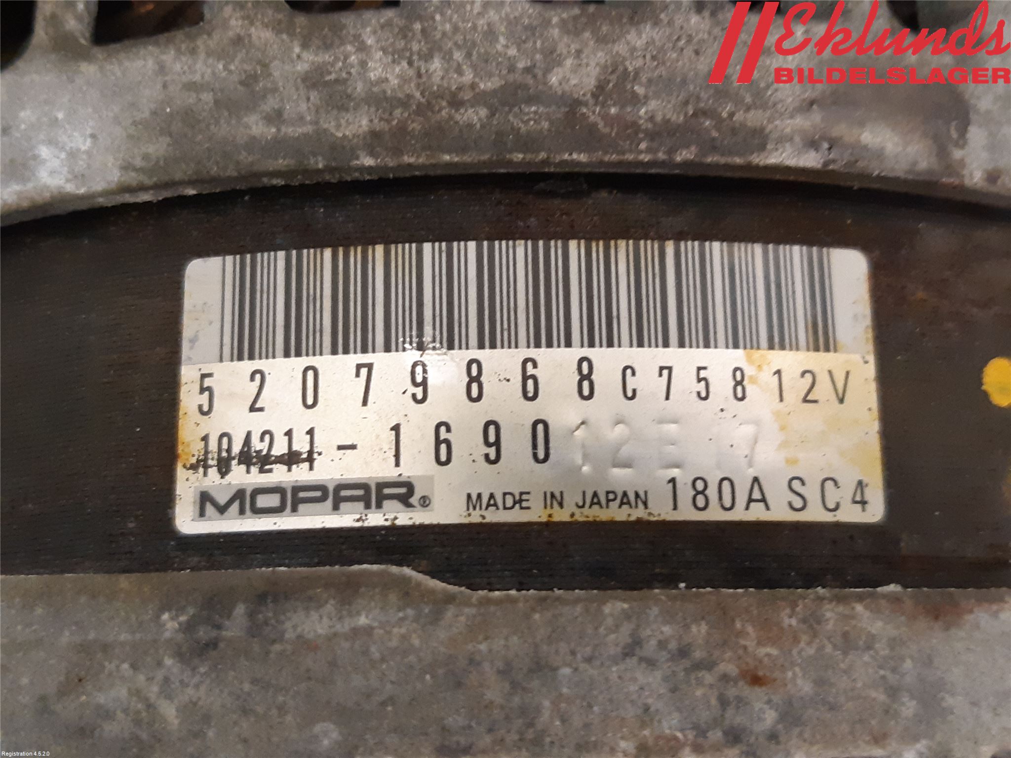 Fiat DOBLO CARGO Generator