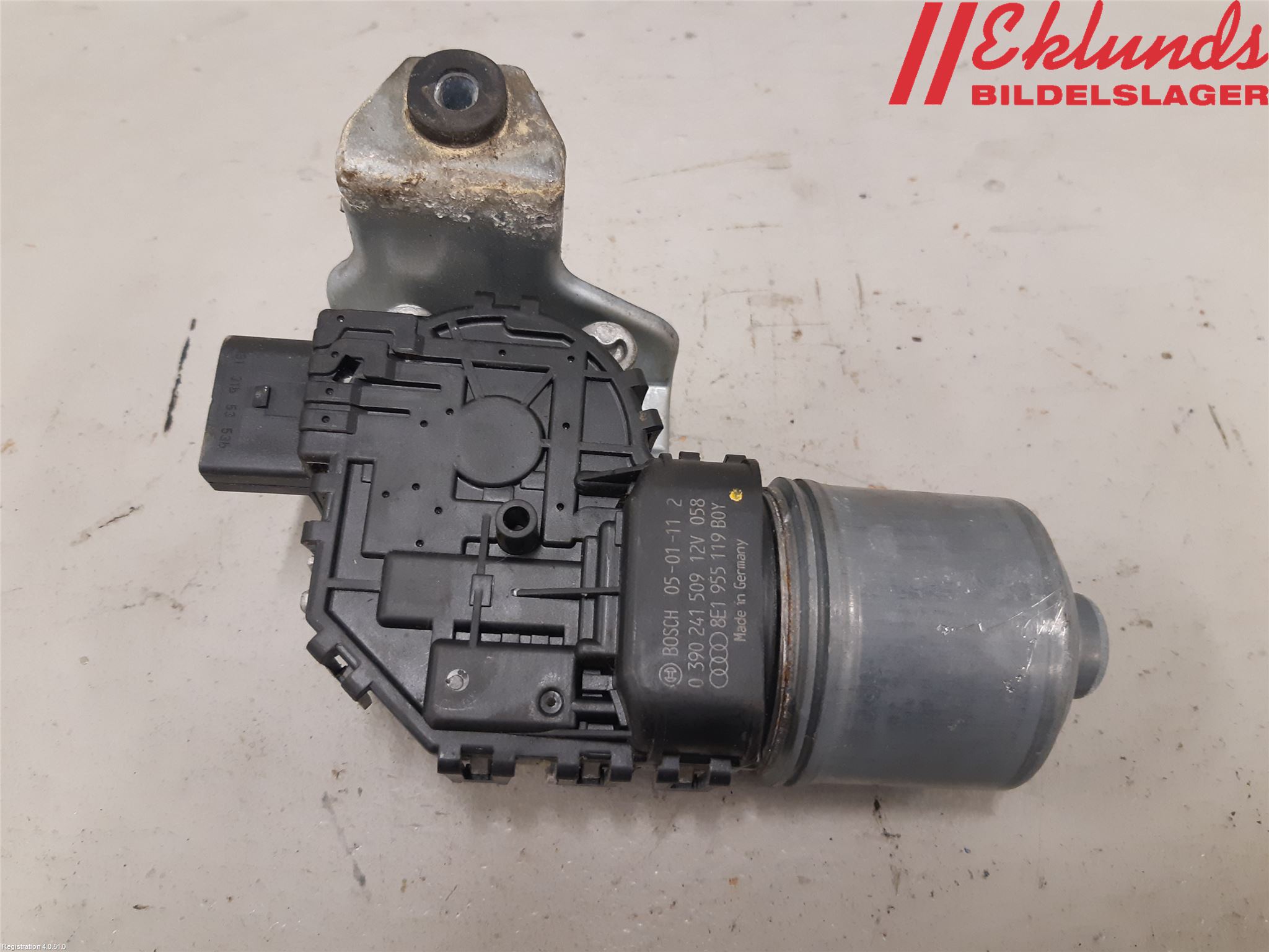 Audi A4/S4 05-07 Torkarmotor Vindruta