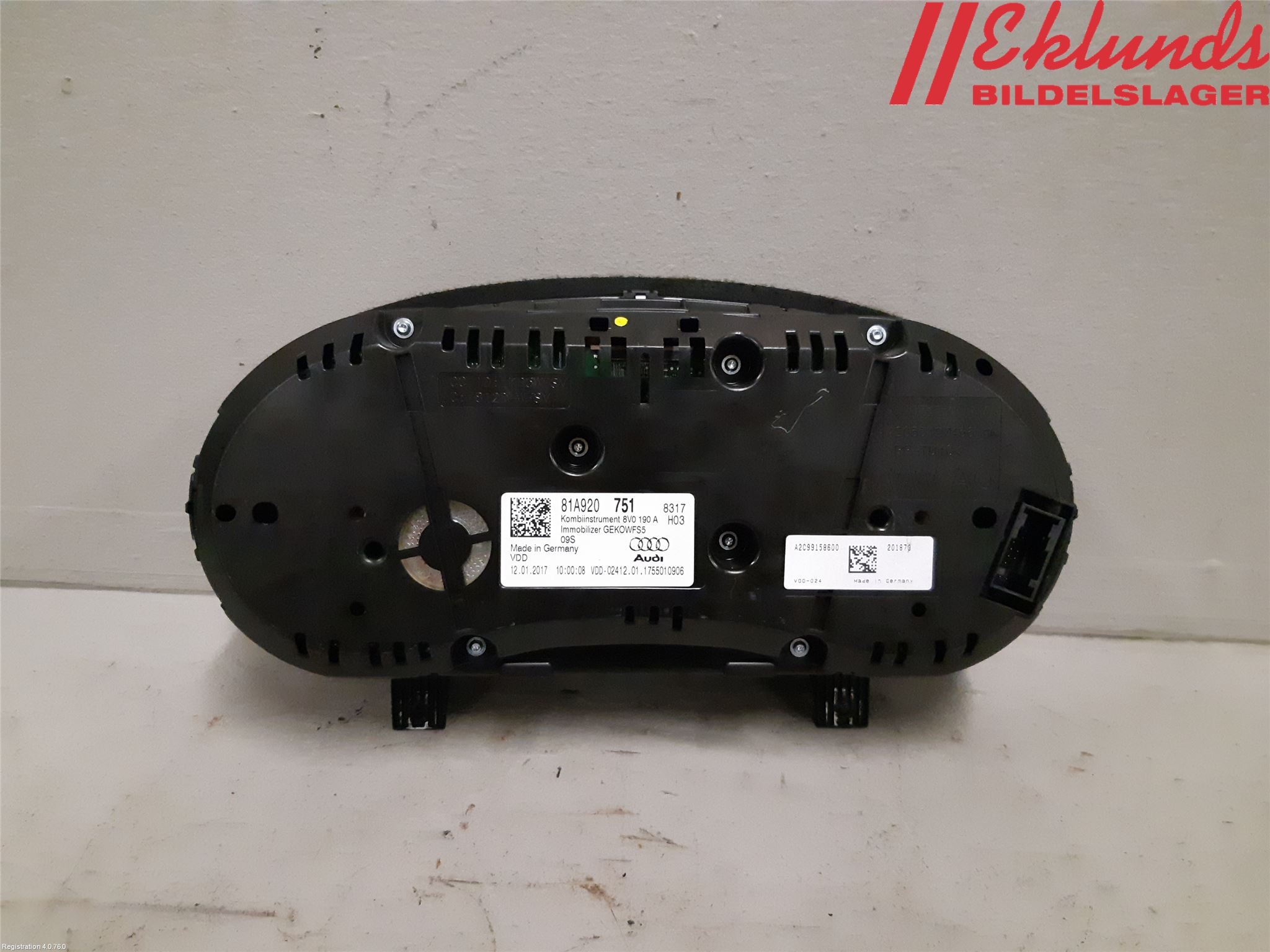 Audi Q2/SQ2 17- Instrument Komb