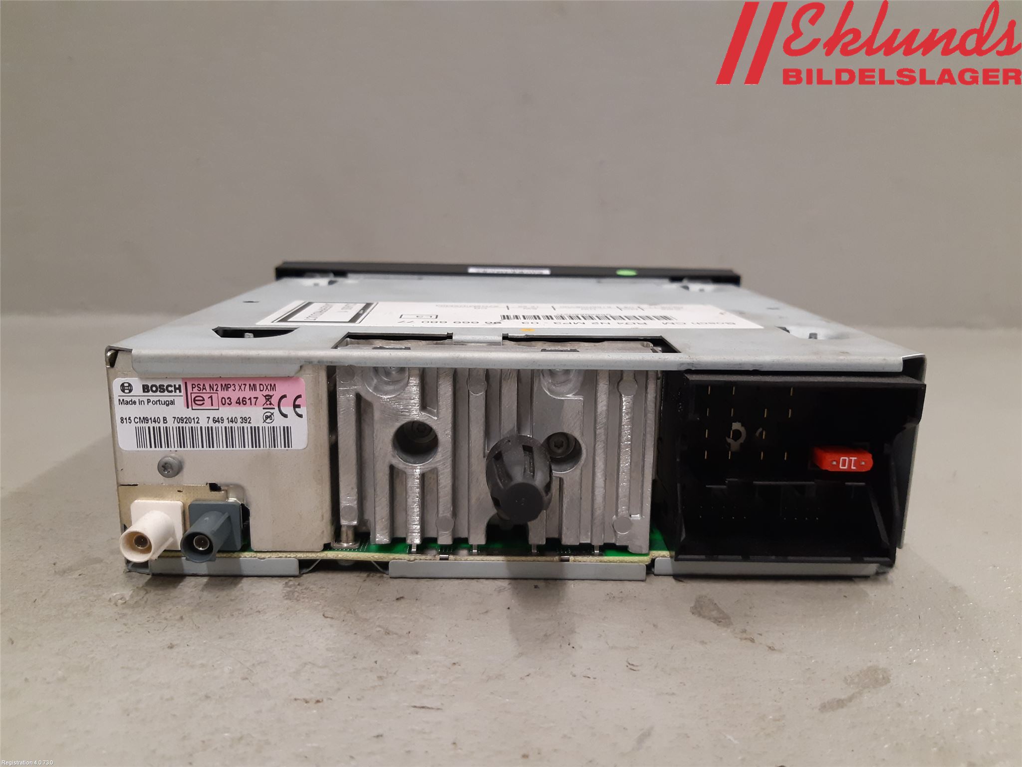 Citroen C5 08-17 Cd Radio - Multimediapanel