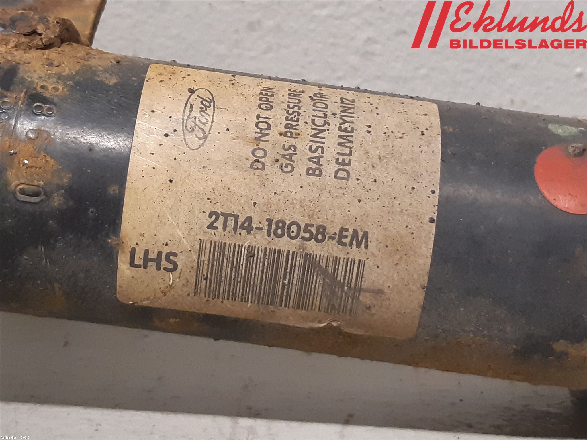 Ford TRANSIT CONNECT 09-13 Fjäderben Fram Vänster