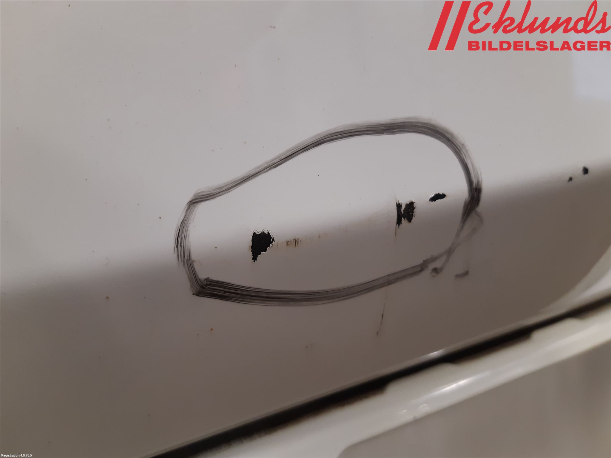 Volvo V40 12-19 Stötfångarbeklädnad Bak