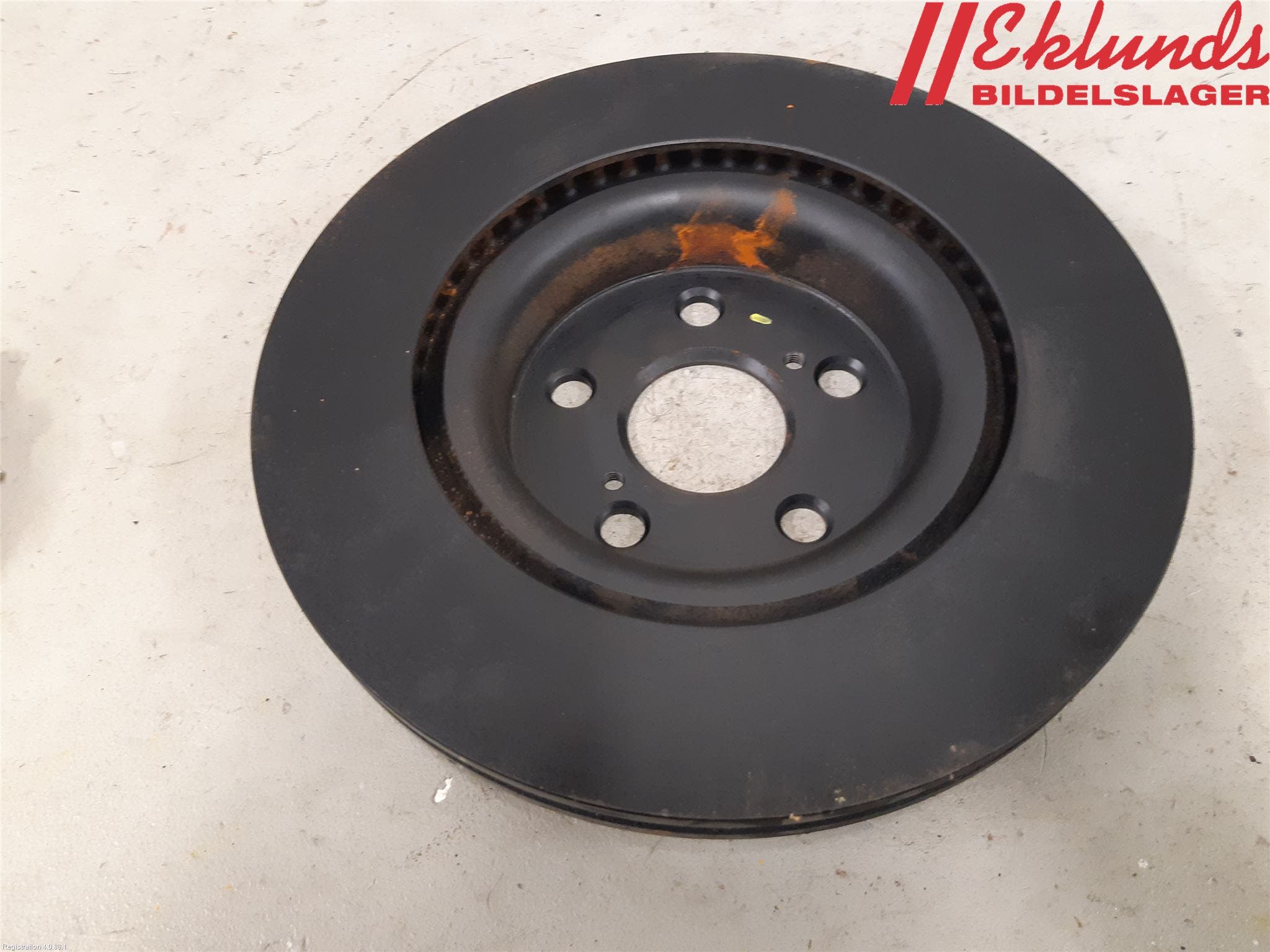 Toyota YARIS XP21 20- Bromsskiva Fram