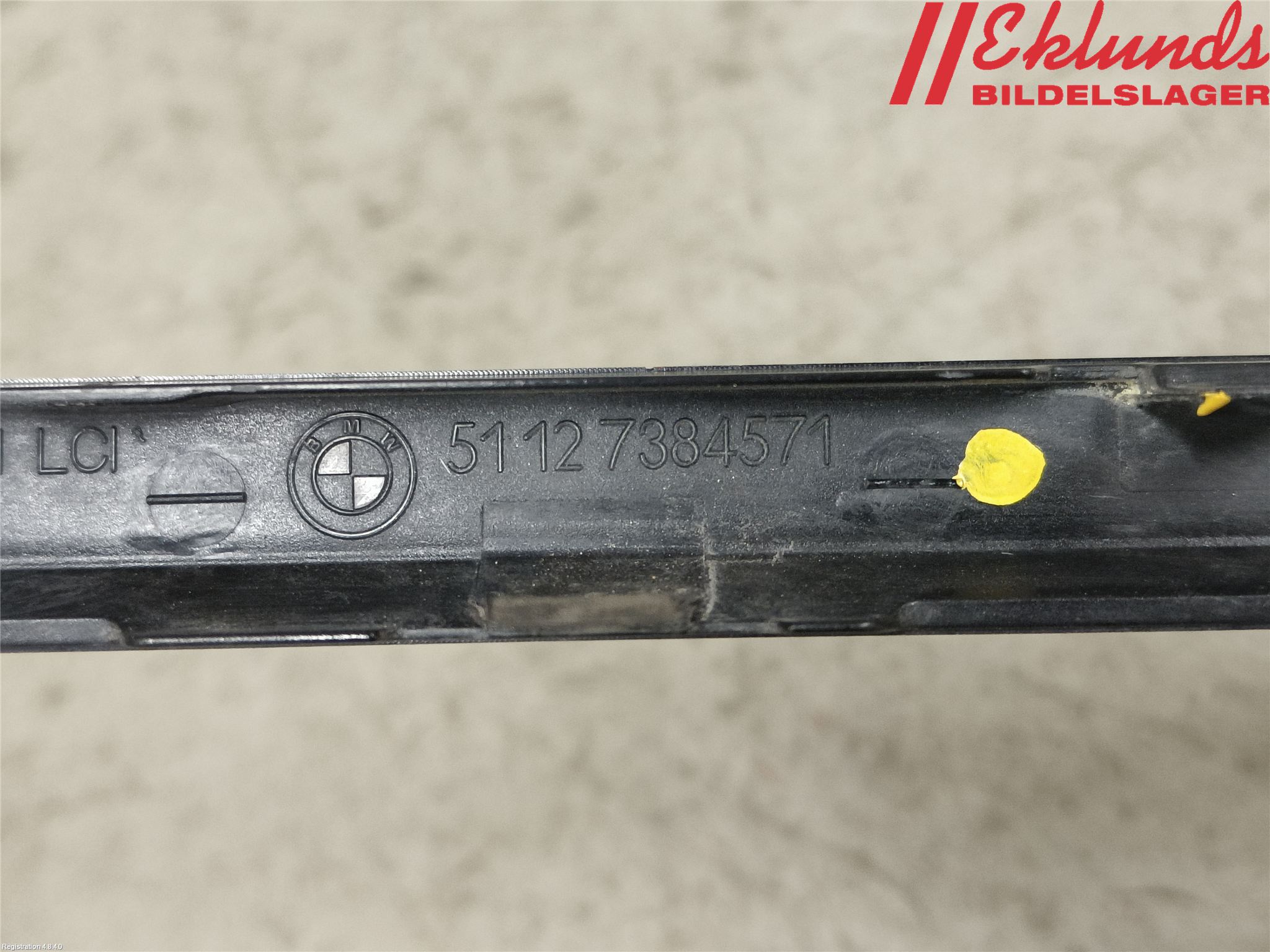 BMW 3 F30/F31/F80 12-19 Stötfångarlist Bak