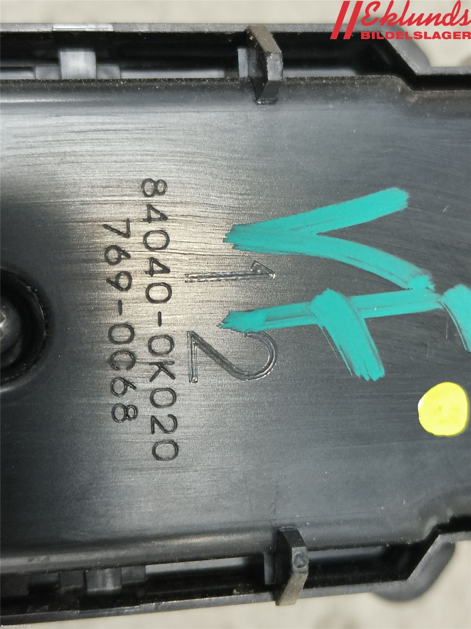 Toyota HILUX 16- Strömställare Elhiss