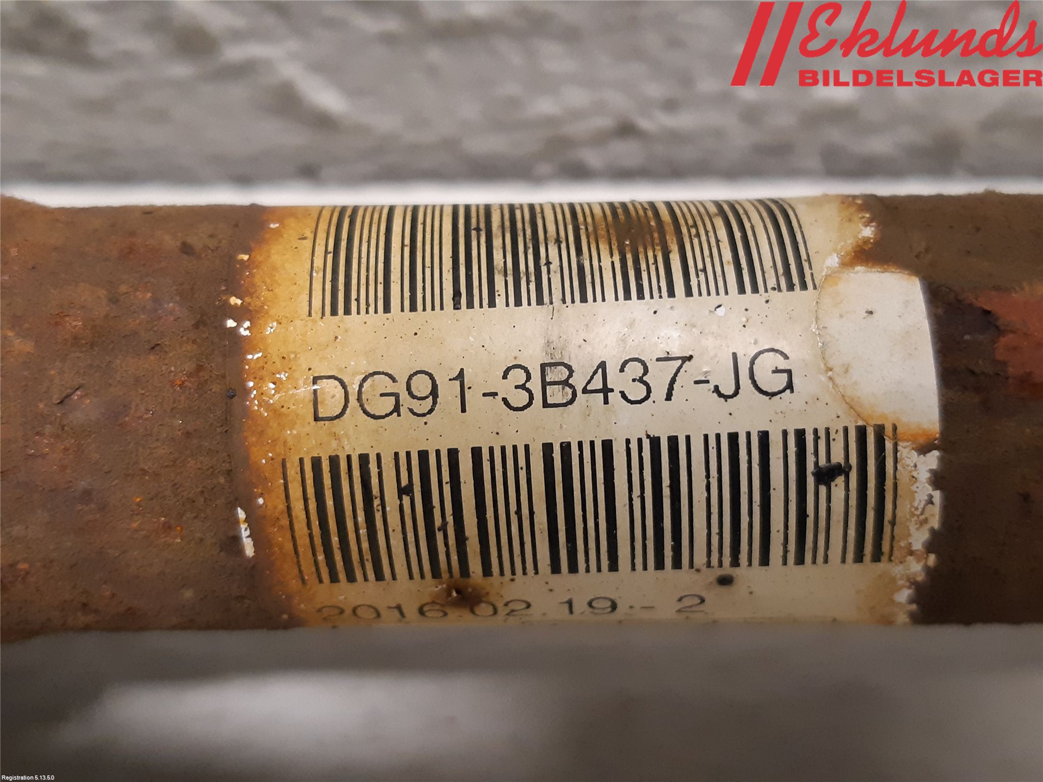 Ford MONDEO 15-22 Drivaxel Fram Vänster