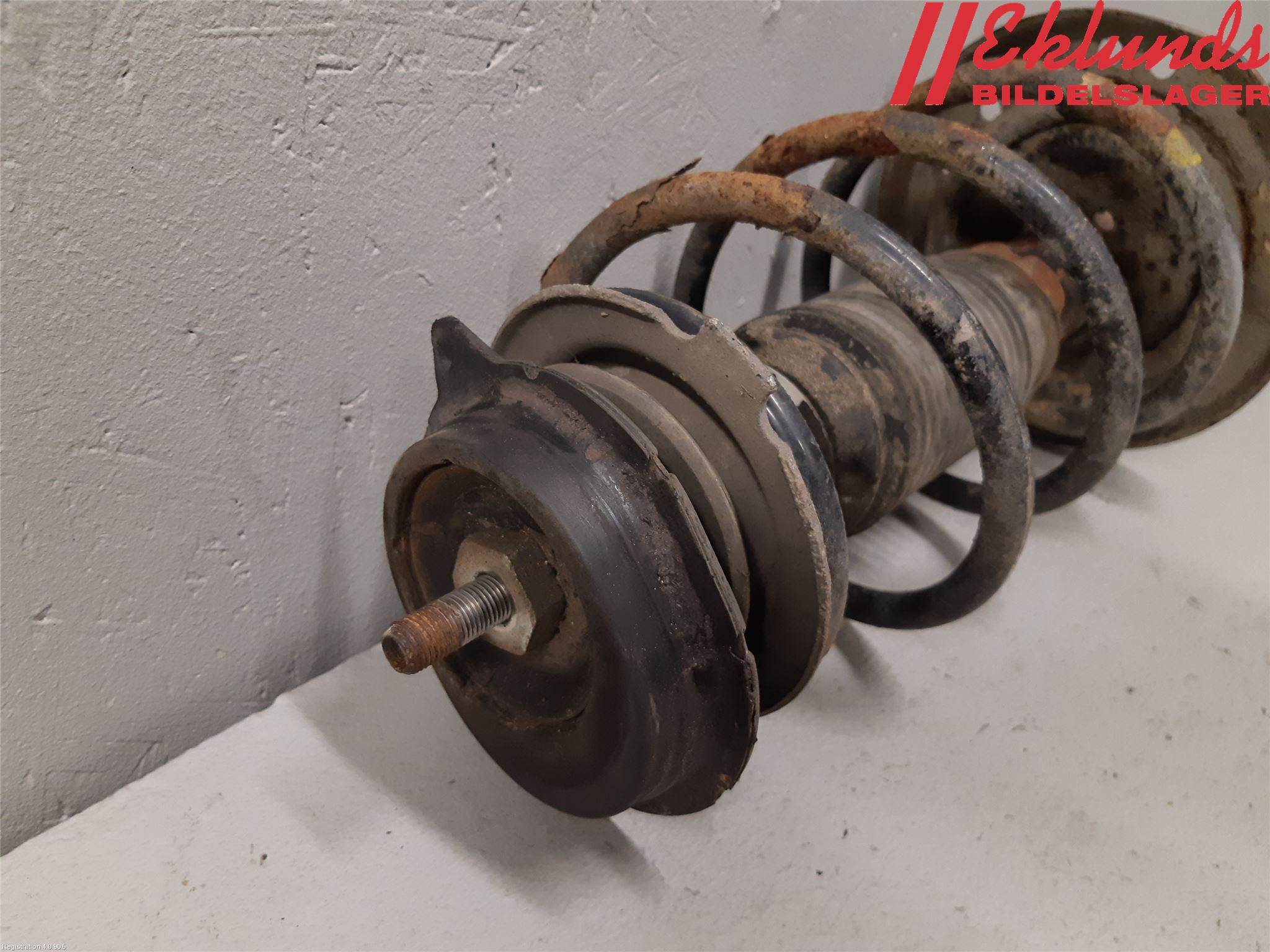 Fiat 500 07- Fjäderben Fram Vänster