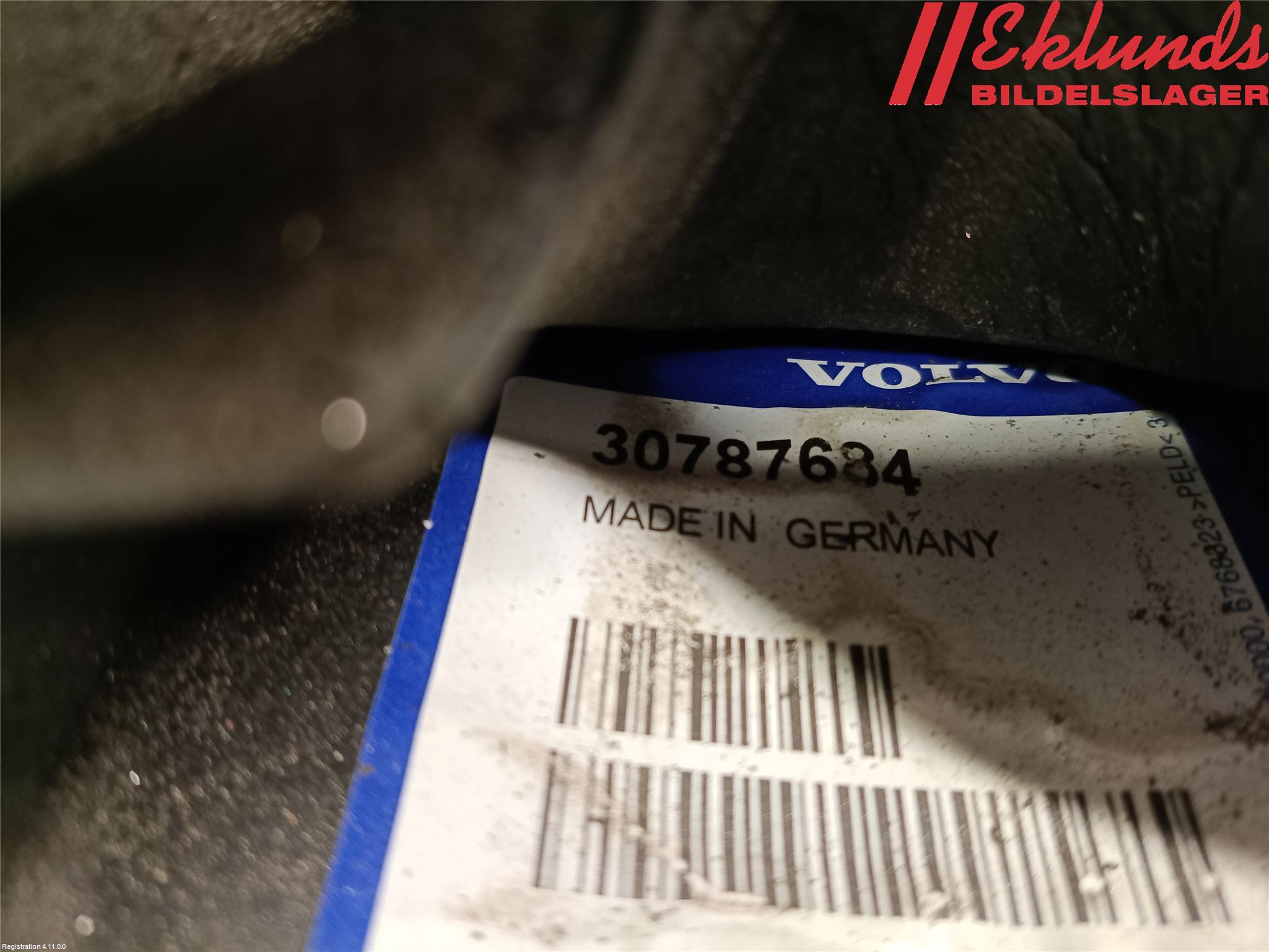 Volvo S80 07-13 Motorkåpa