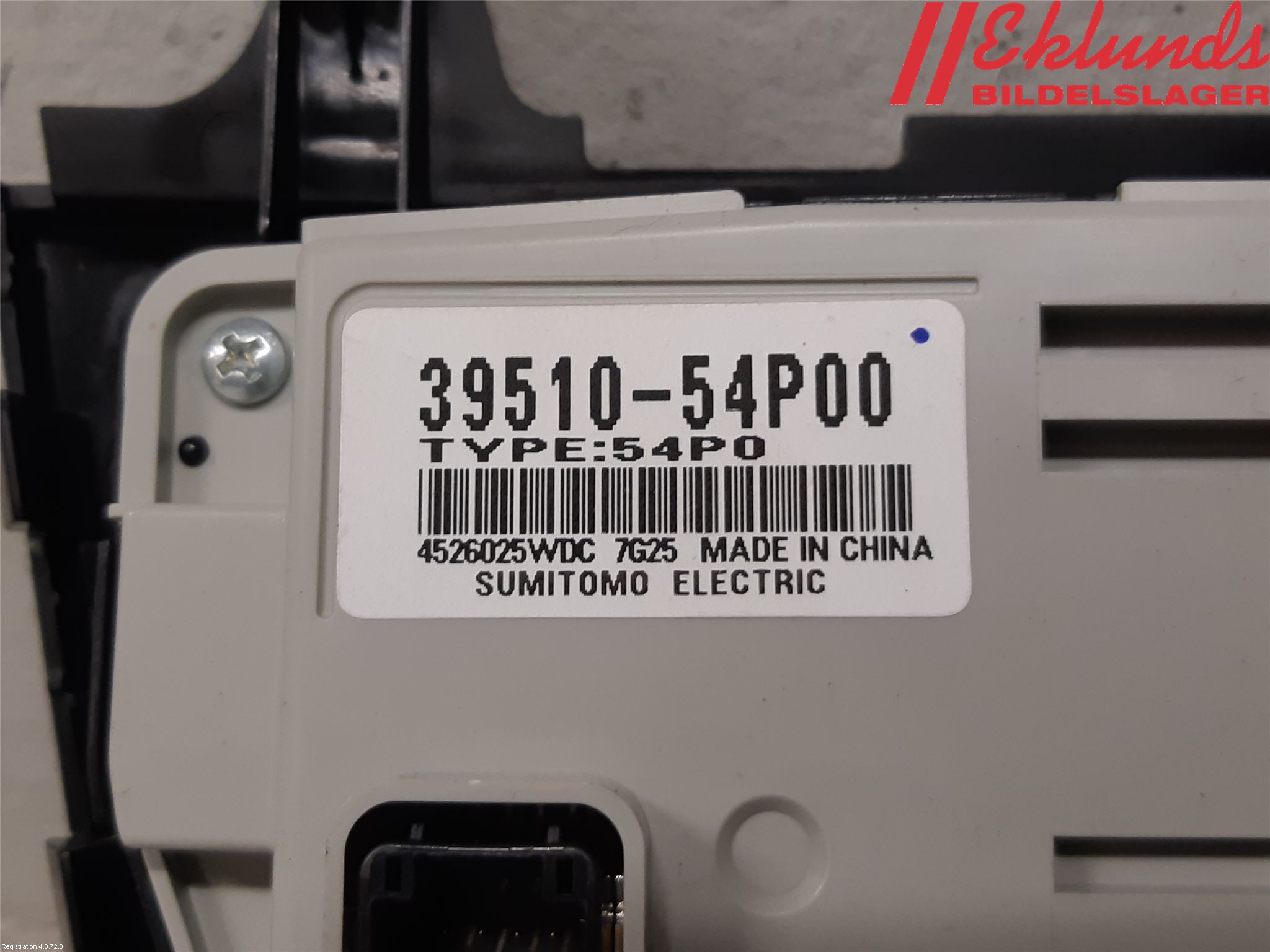 Suzuki VITARA 15- Ac Styrenhet Ac Manöveren