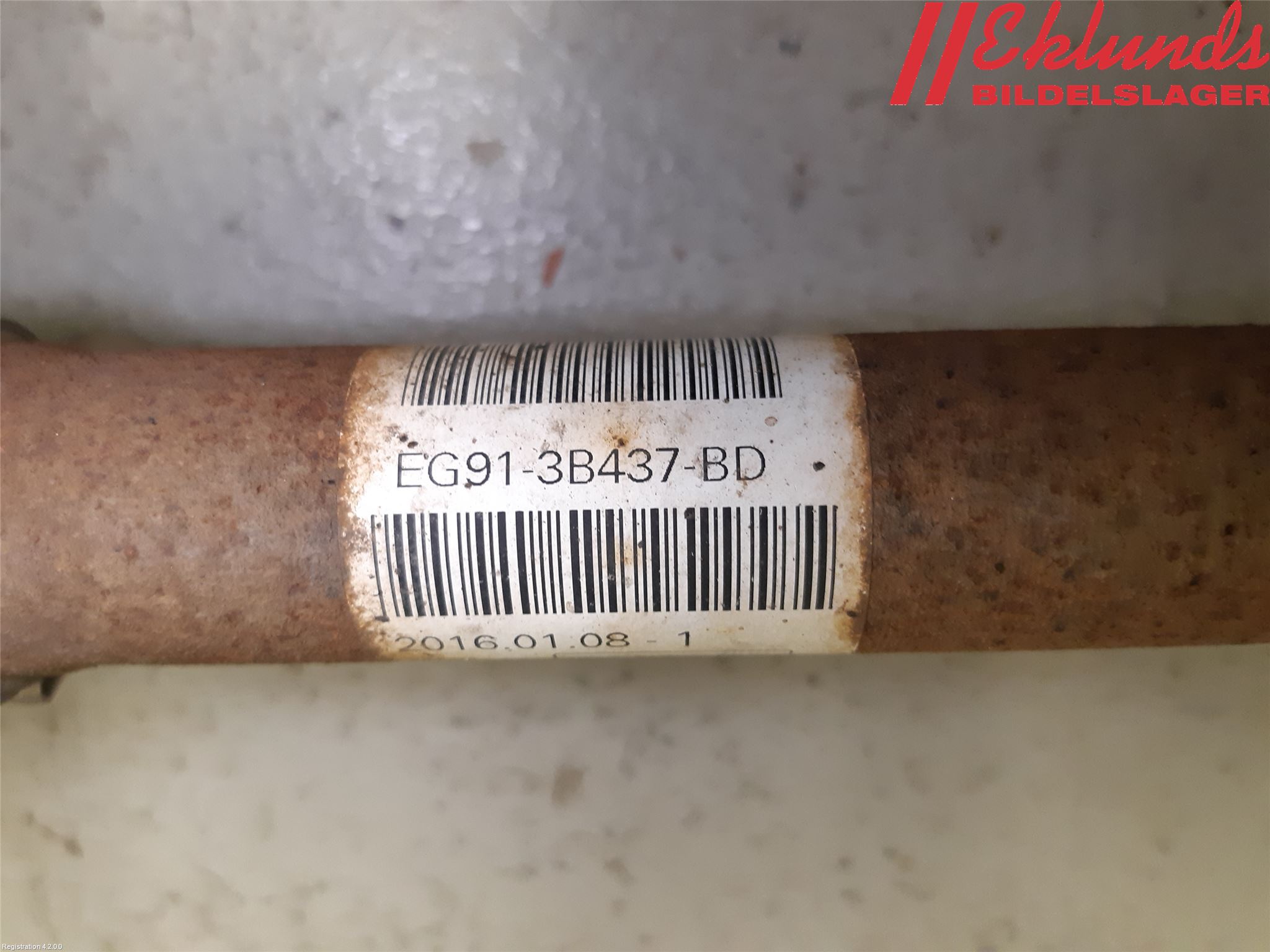 Ford MONDEO 15-22 Drivaxel Fram Vänster