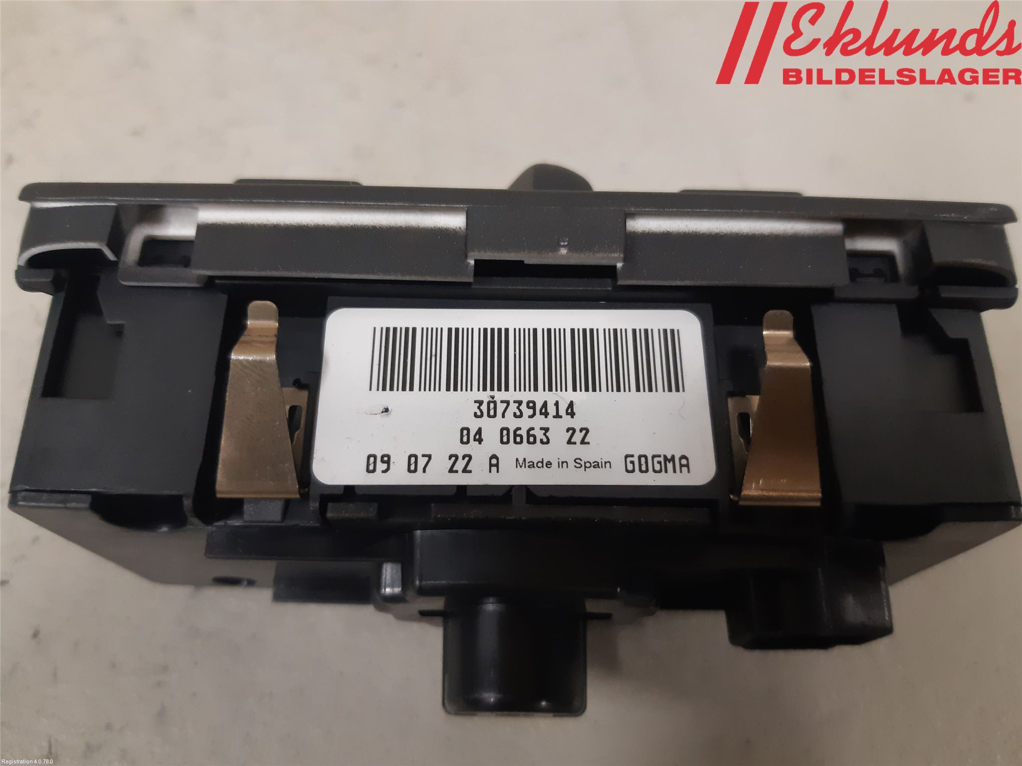 Volvo XC60 09-13 Strömställare Ljus