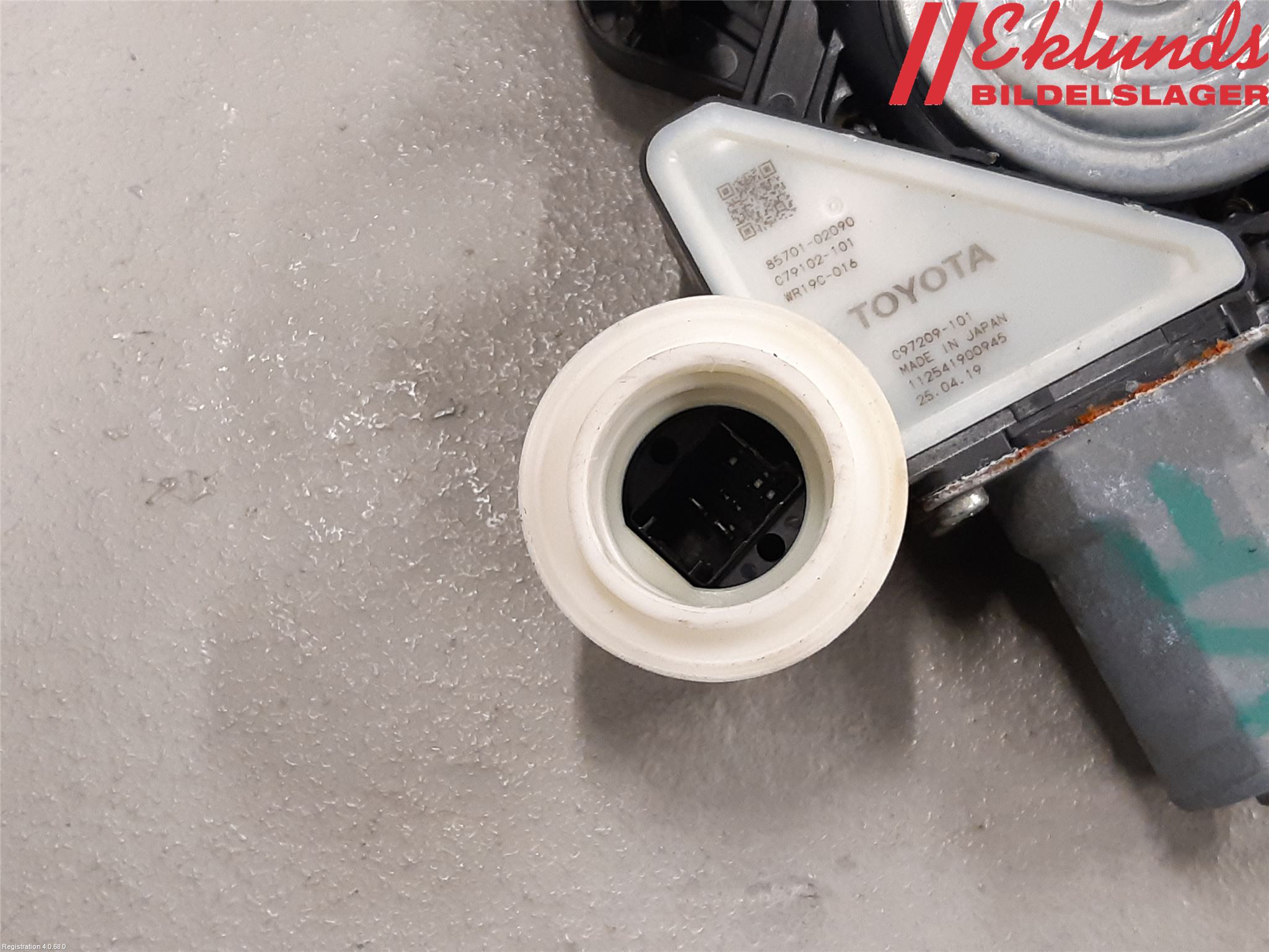 Toyota COROLLA 19- Fönsterhiss El Kompl