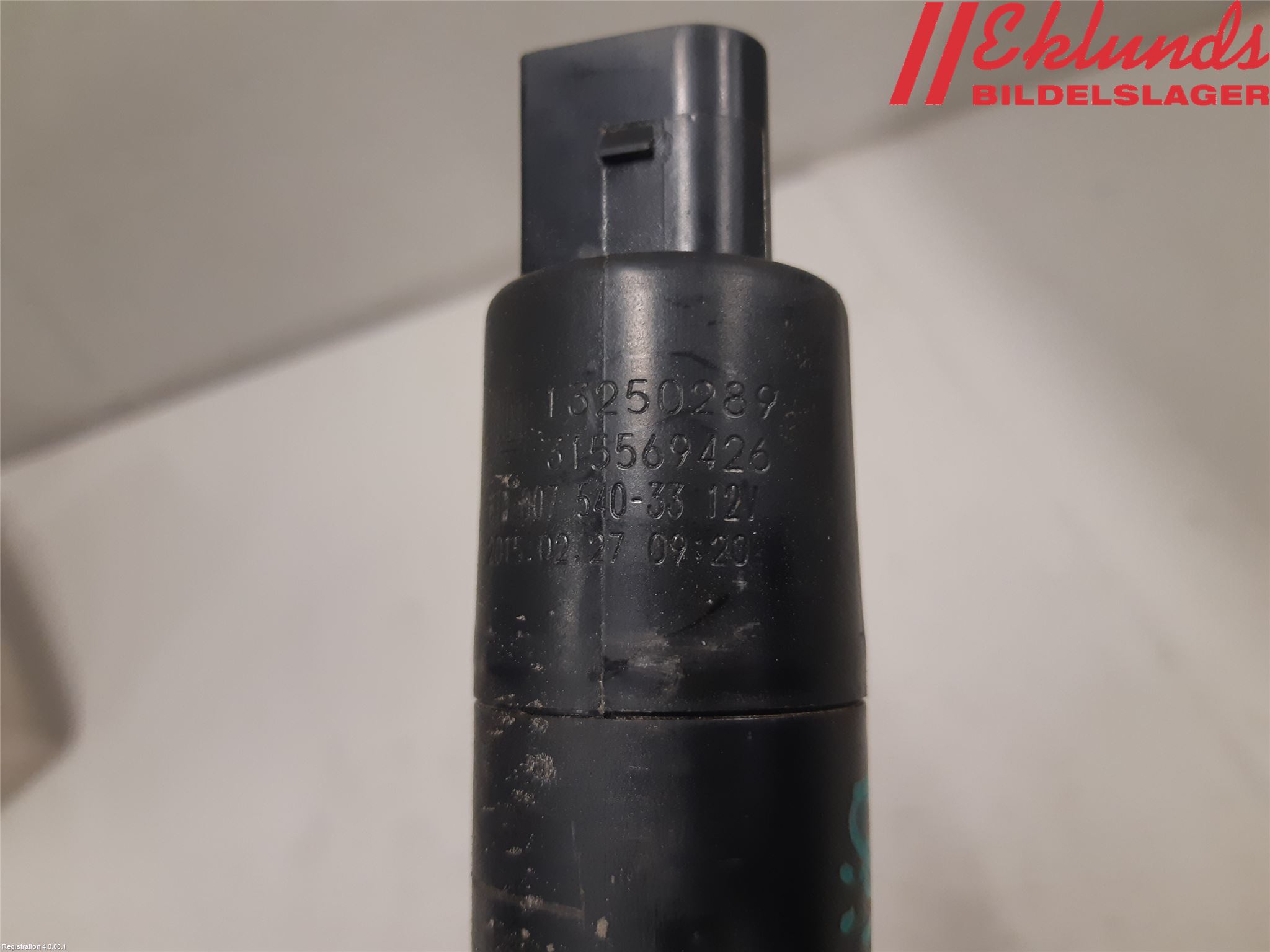 Opel INSIGNIA 09-16 Spolarpump Högtryck