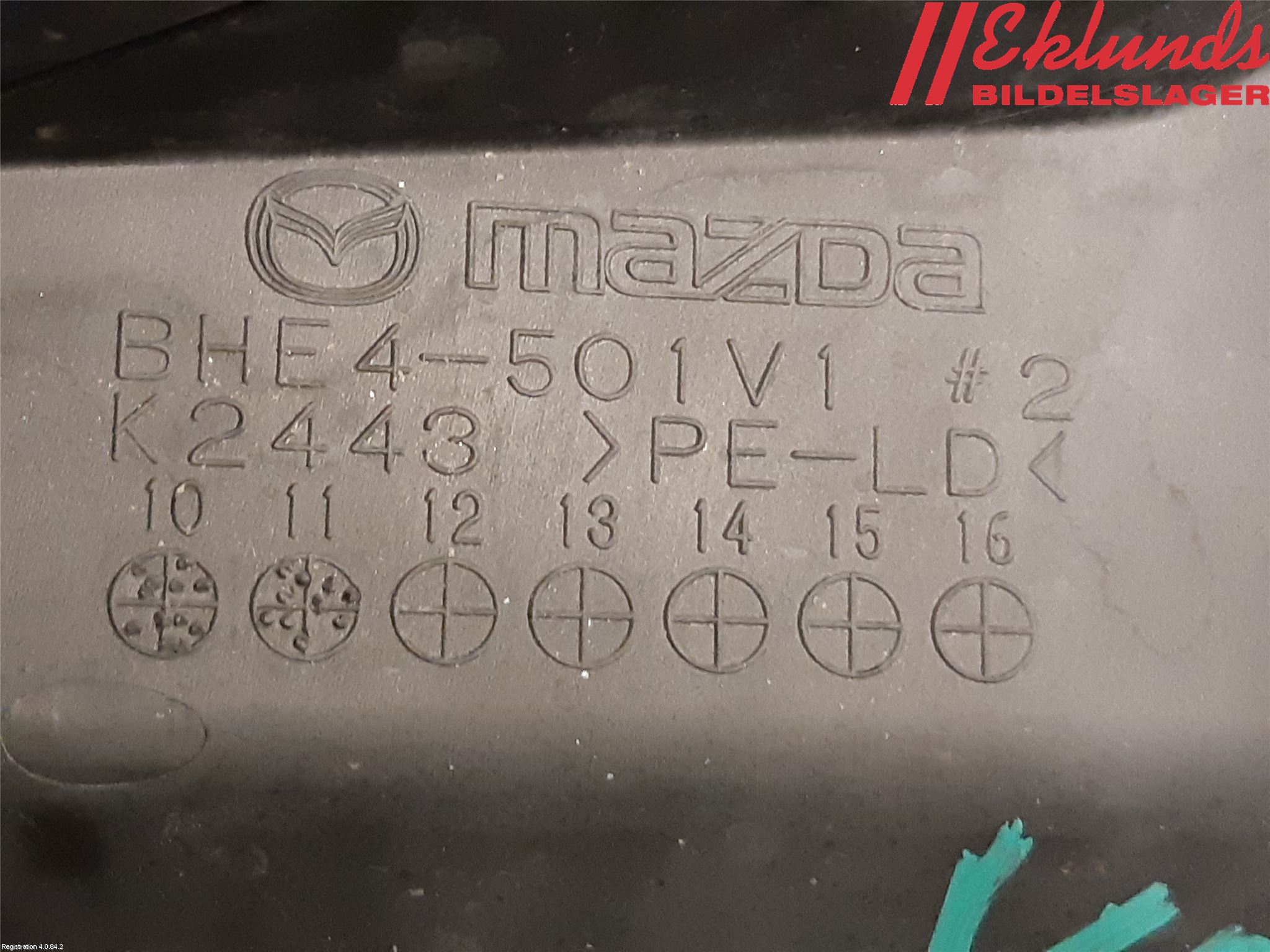 Mazda 3 II 09-13 Deflektor Plåt-Plast Kylning