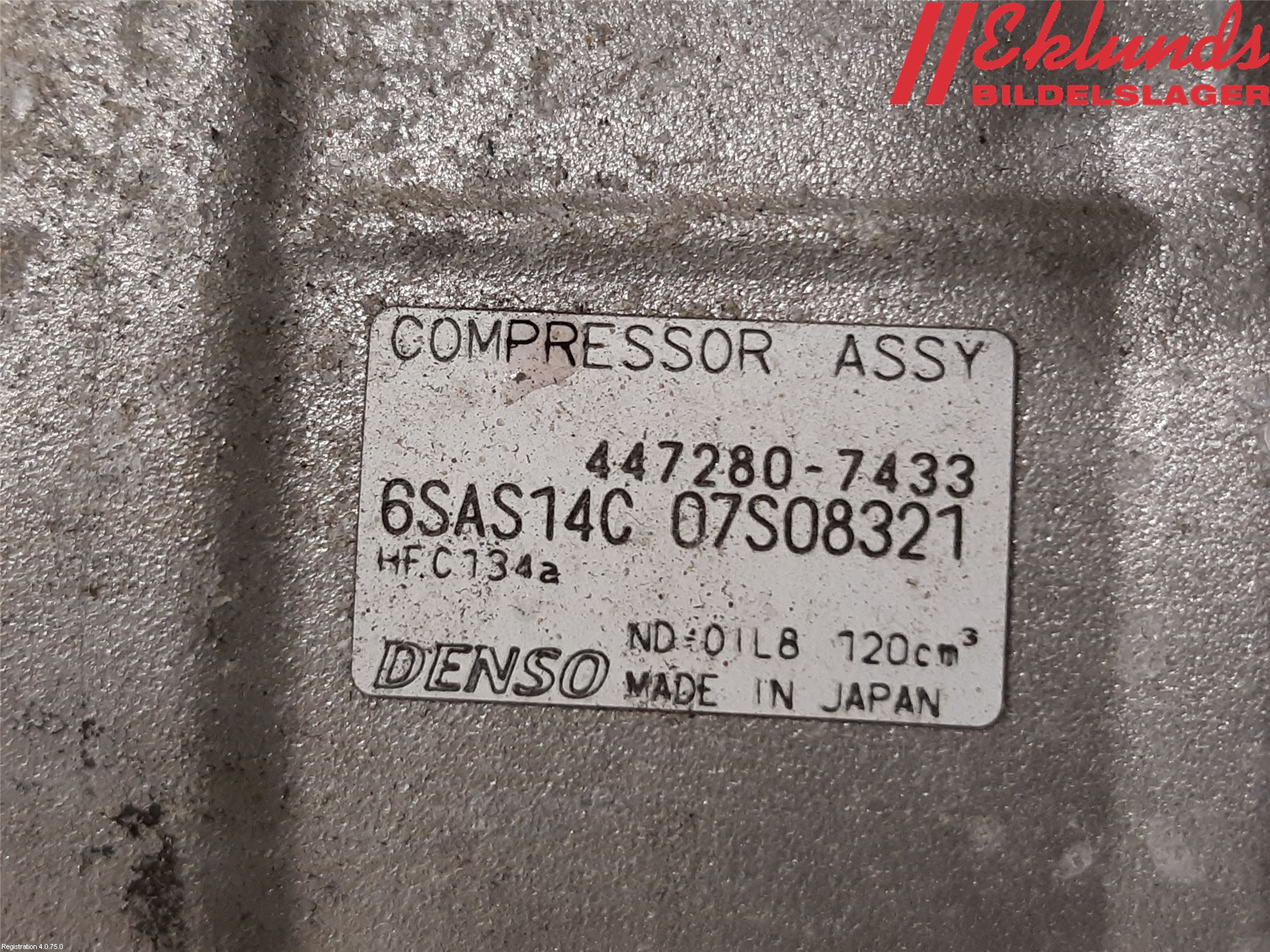Mercedes-Benz MB A-KLASS (W176) 13-18 Ac Kompressor