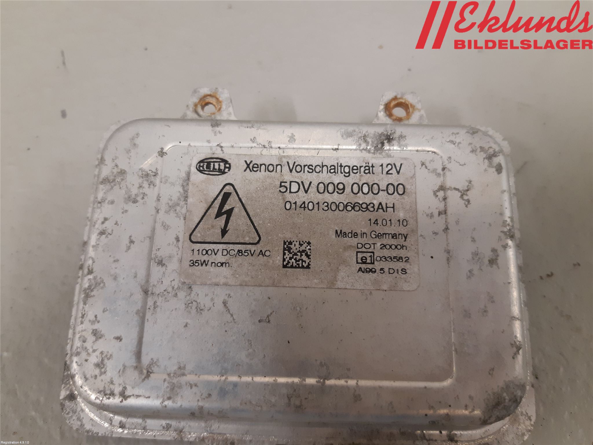 Ford S-MAX 06-15 Styrenhet Strålkastare
