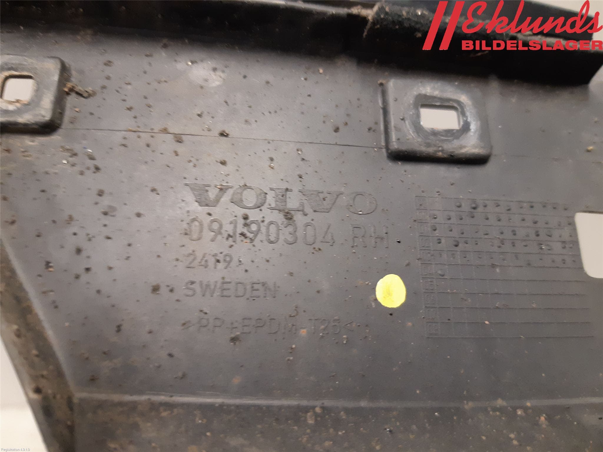 Volvo S60 01-04 Stötfångarfäste Fram Hö